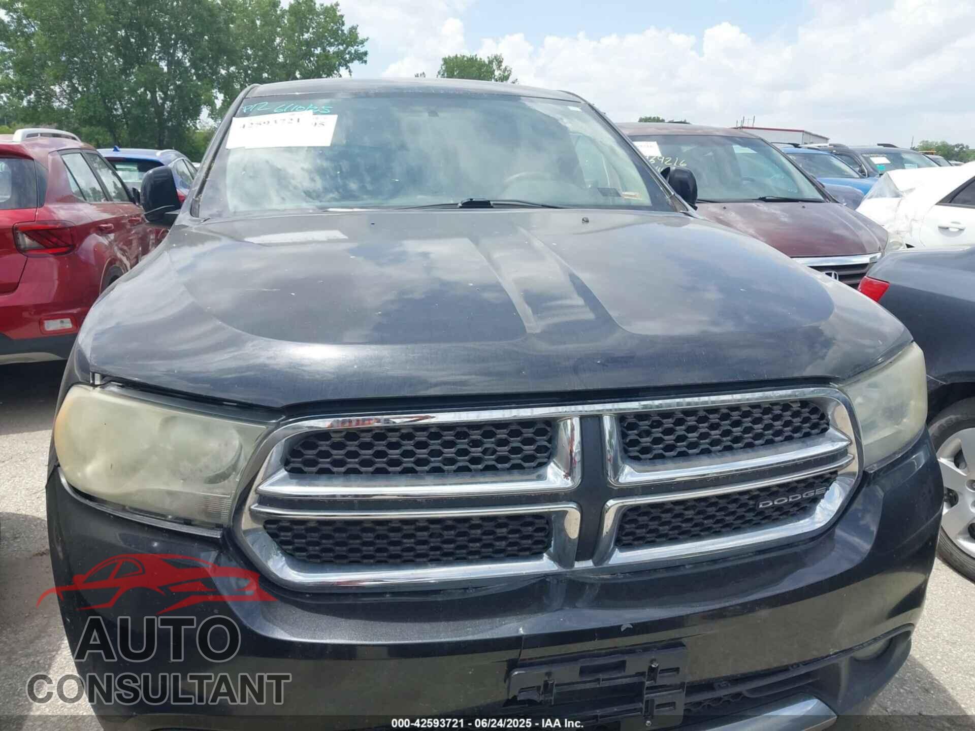 DODGE DURANGO 2011 - 1D4RE2GG3BC684781