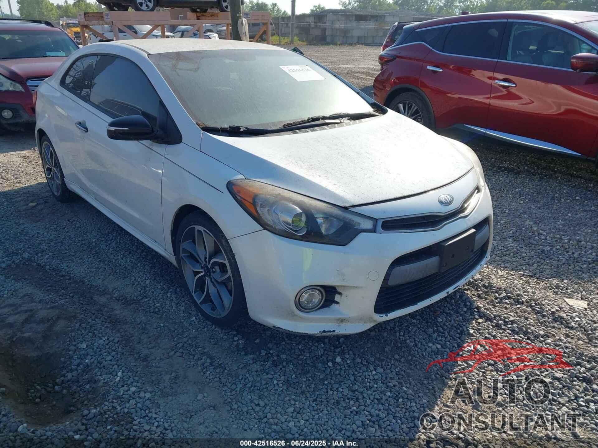 KIA FORTE KOUP 2016 - KNAFZ6A32G5618281