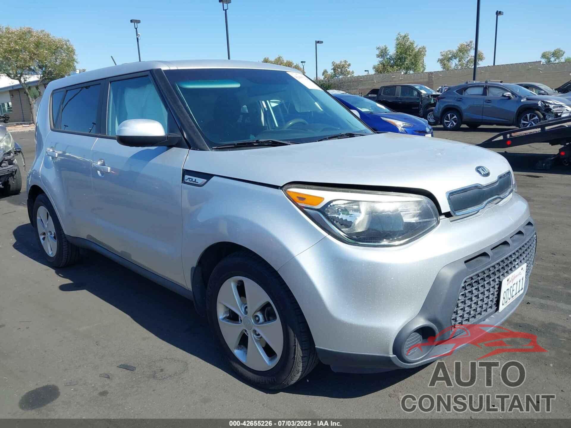 KIA SOUL 2015 - KNDJN2A28F7772120