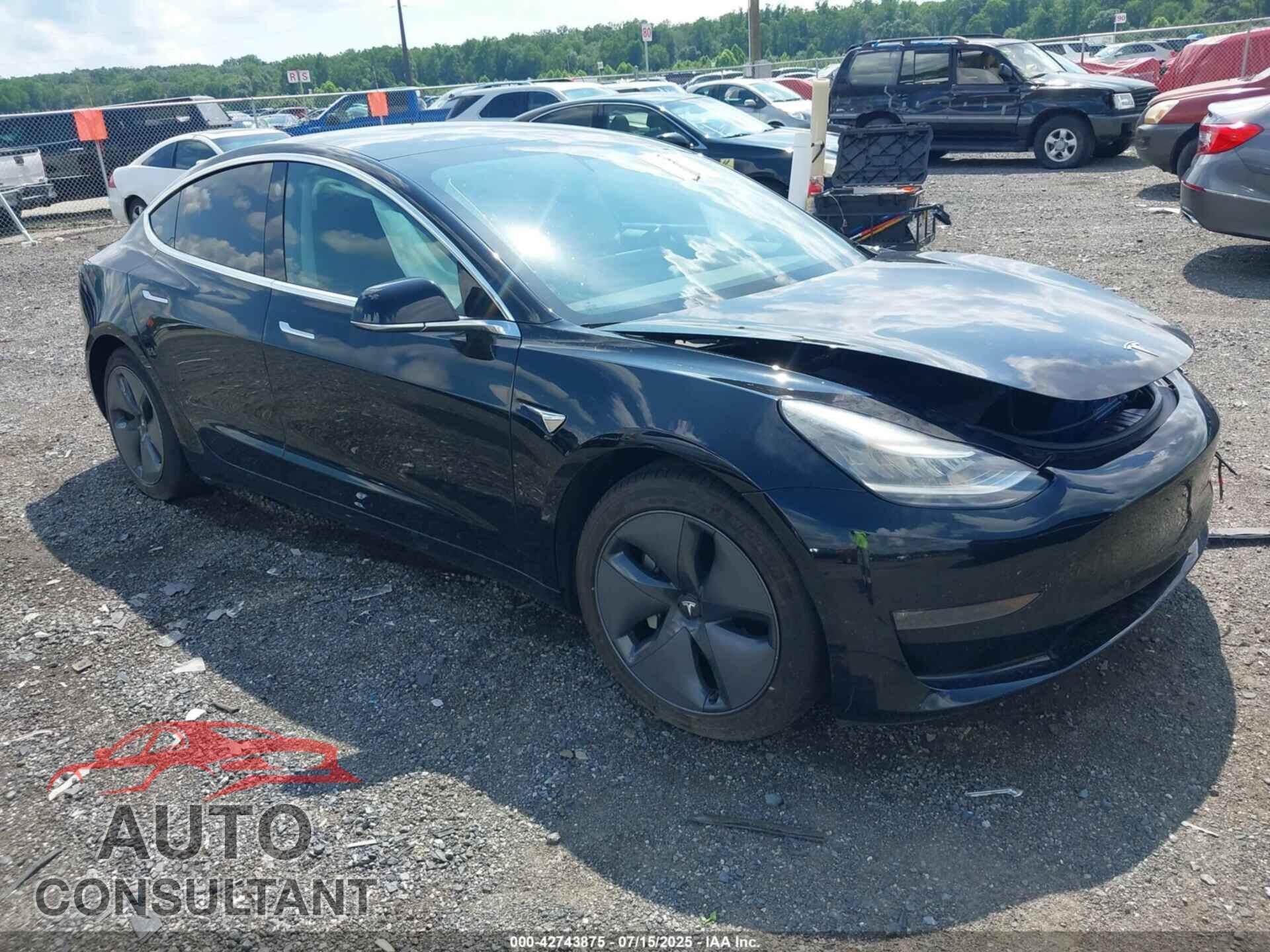 TESLA MODEL 3 2019 - 5YJ3E1EB5KF418072