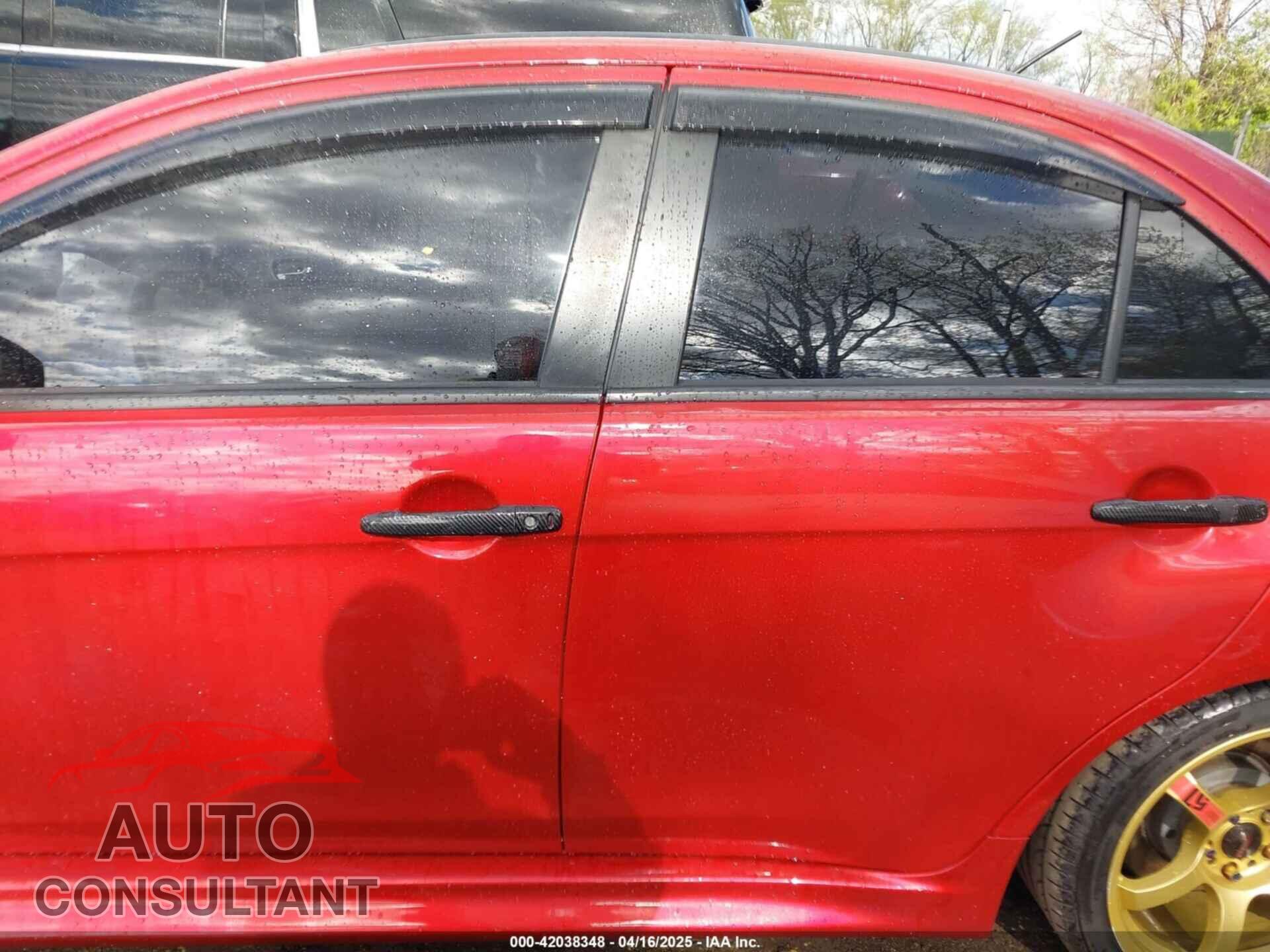 MITSUBISHI LANCER EVOLUTION 2015 - JA32W7FV9FU028768
