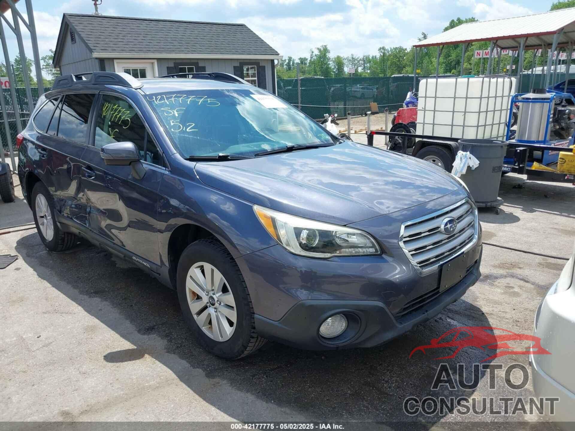 SUBARU OUTBACK 2015 - 4S4BSBHC3F3285017