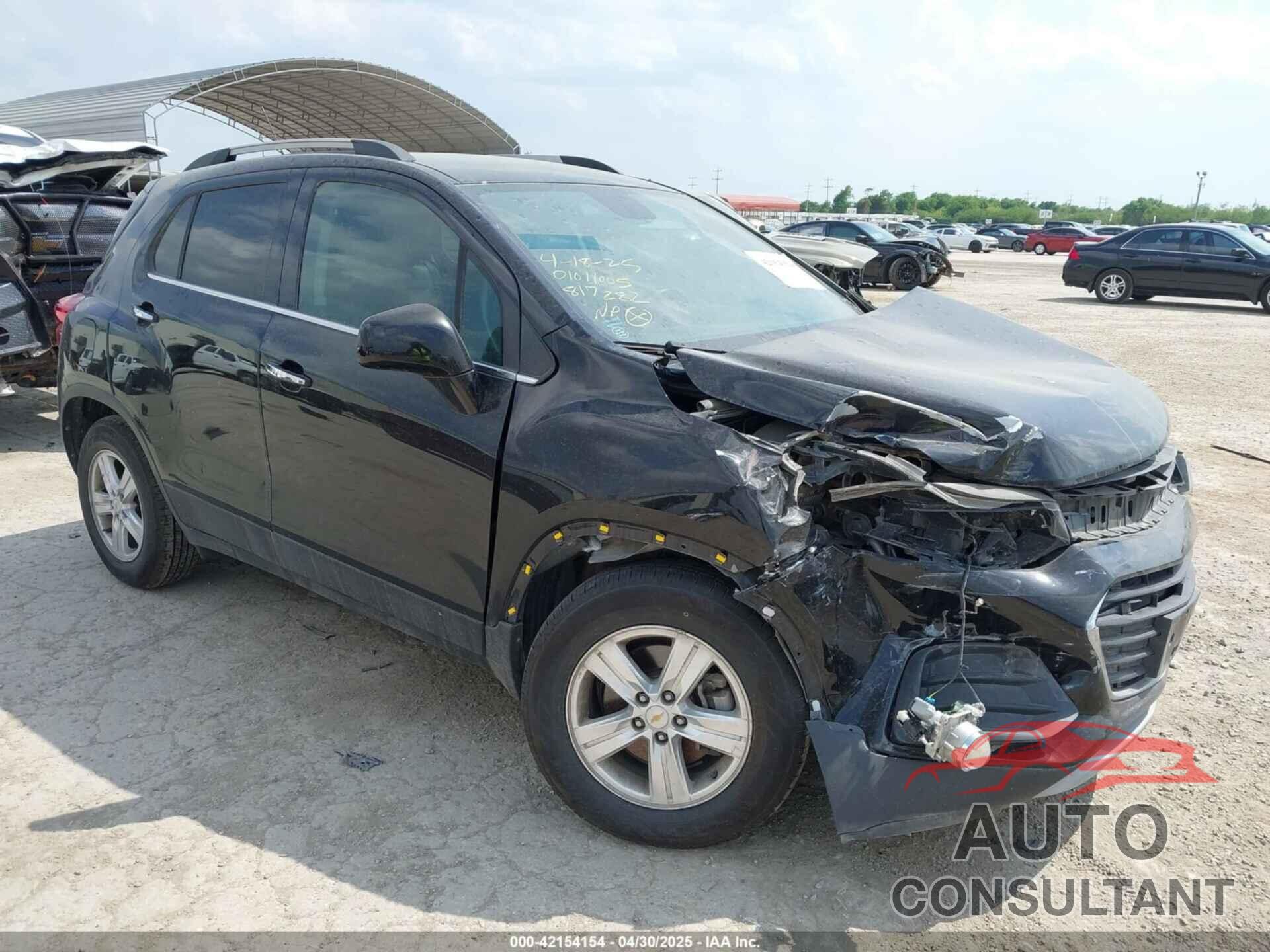 CHEVROLET TRAX 2019 - KL7CJLSB1KB817282