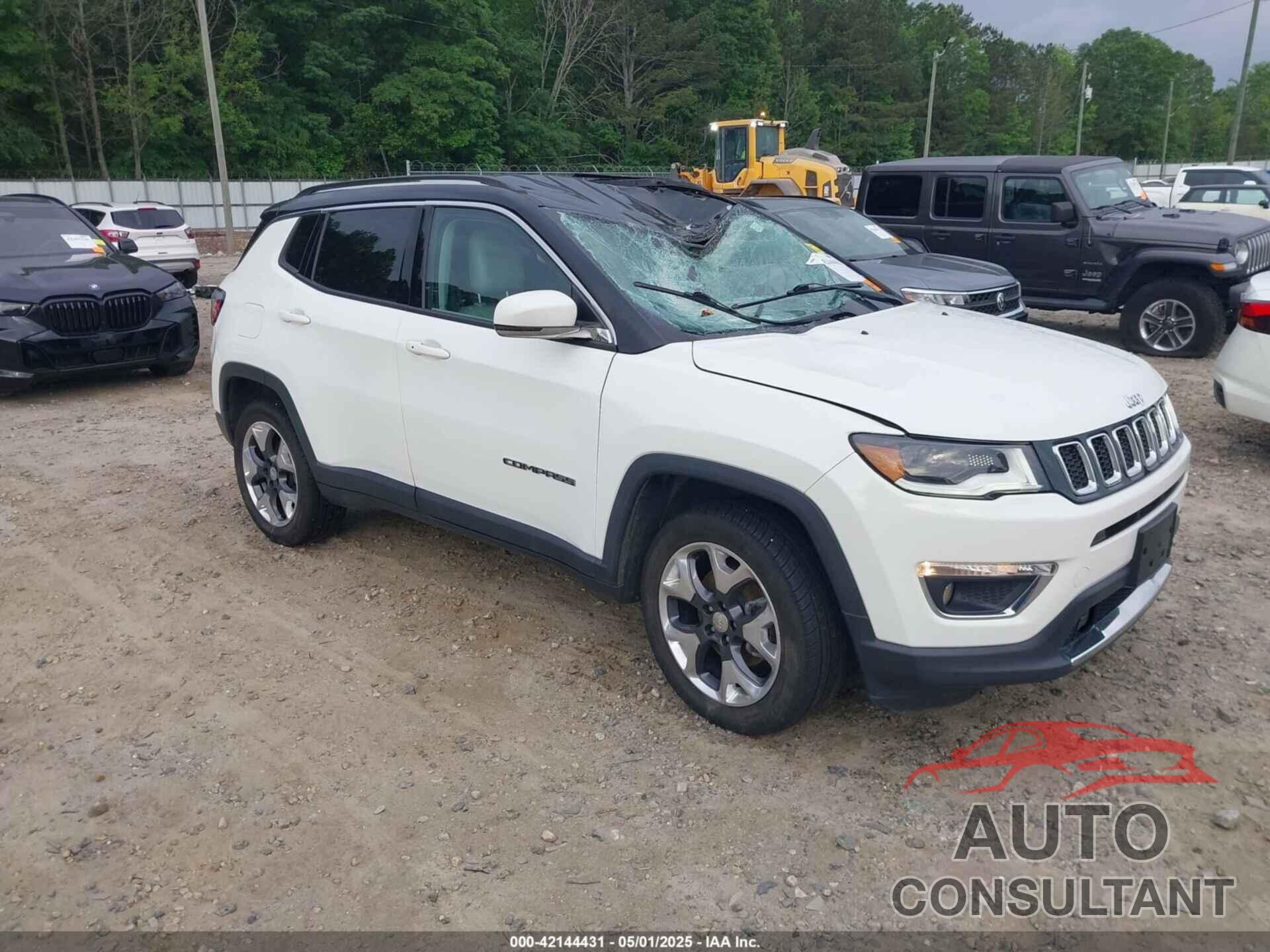 JEEP NEW COMPASS 2017 - 3C4NJDCB9HT641654