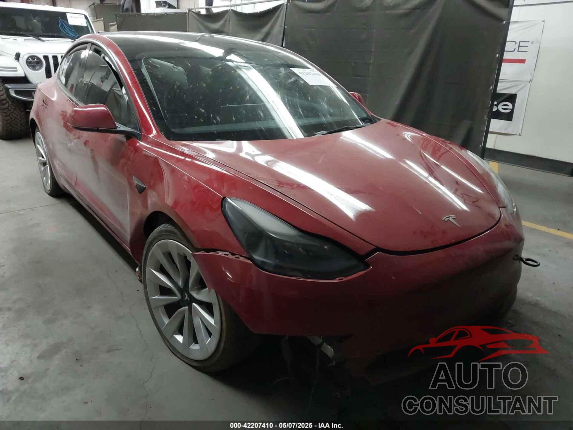 TESLA MODEL 3 2022 - 5YJ3E1EA8NF188927