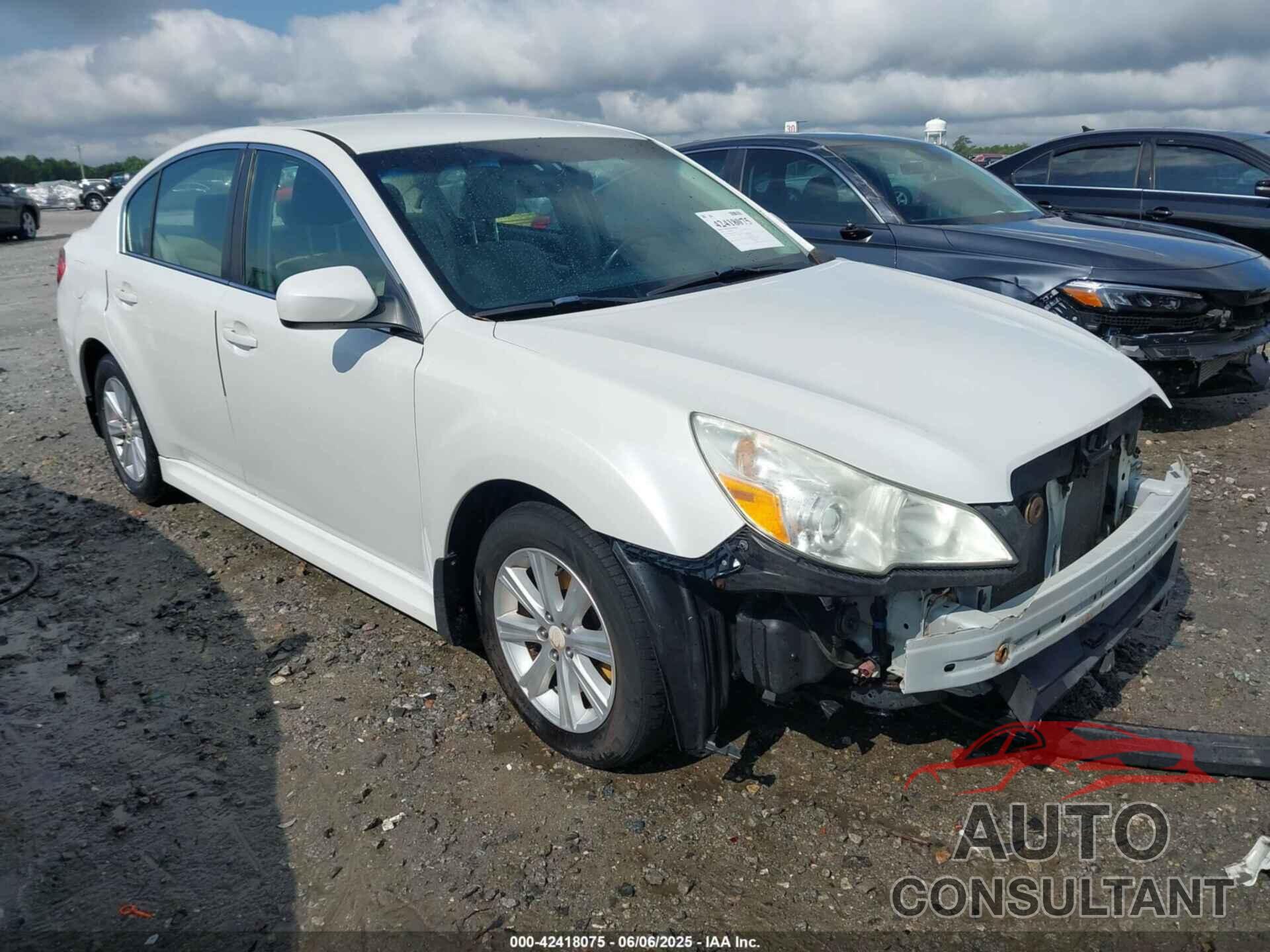 SUBARU LEGACY 2010 - 4S3BMBB62A3228995