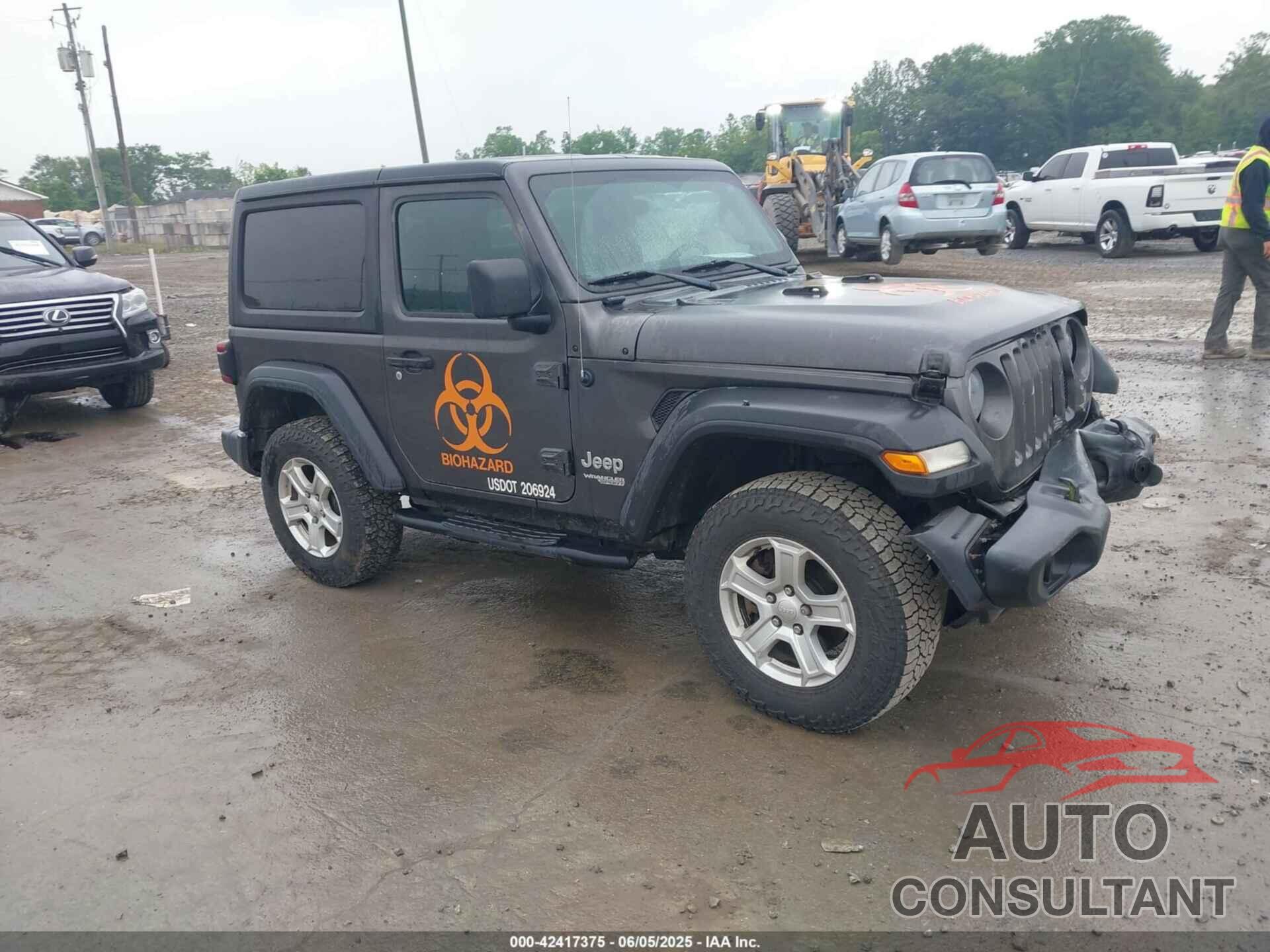 JEEP WRANGLER 2020 - 1C4GJXAG6LW215027