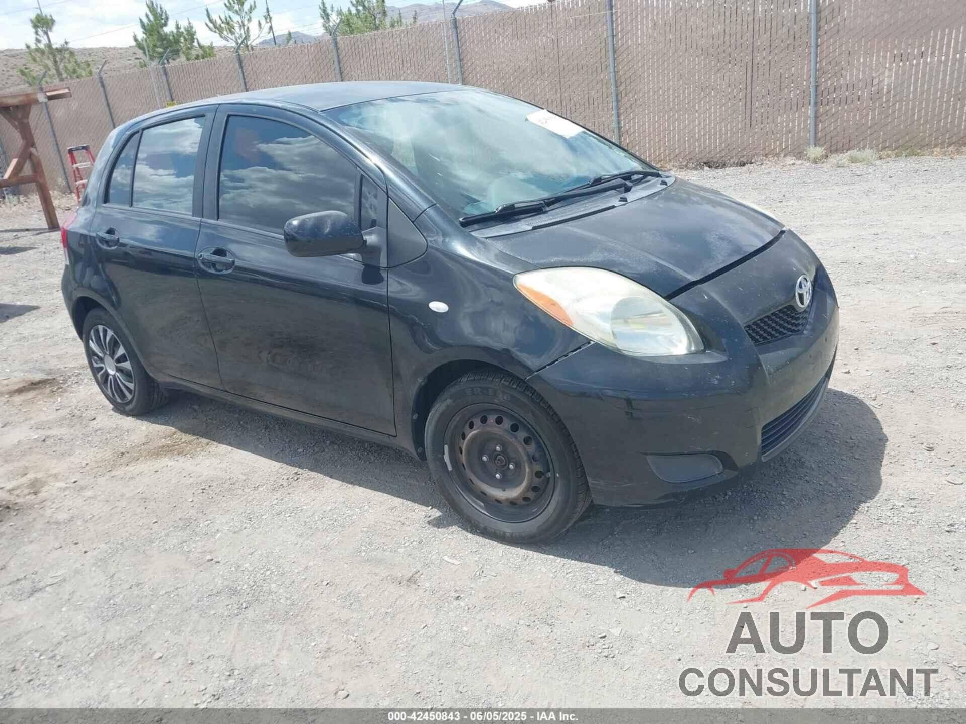 TOYOTA YARIS 2010 - JTDKT4K34A5318142