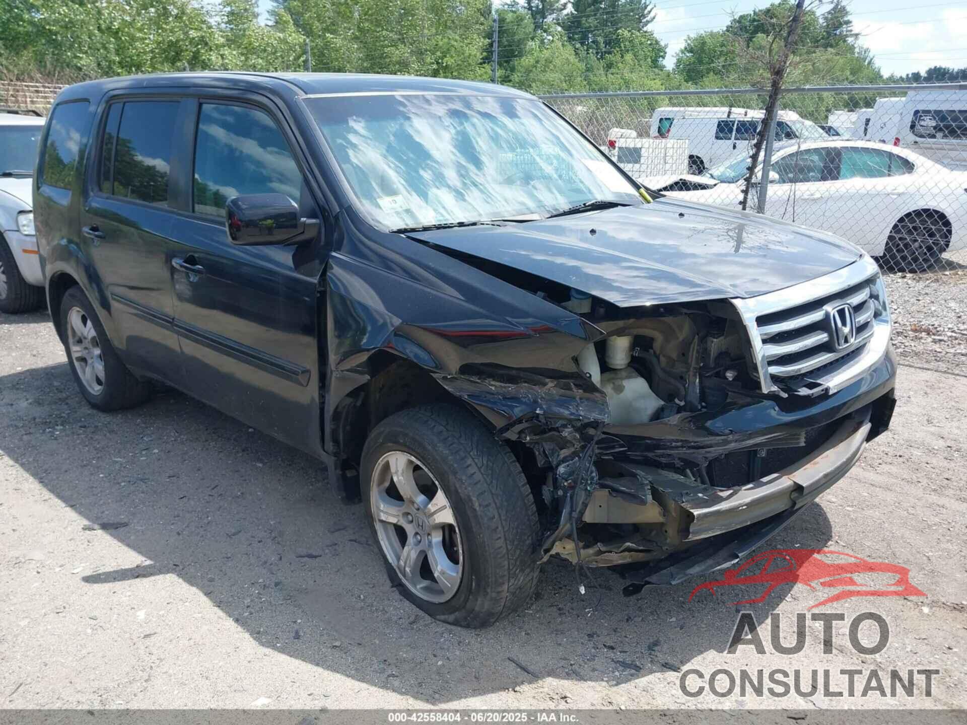HONDA PILOT 2015 - 5FNYF4H46FB062769