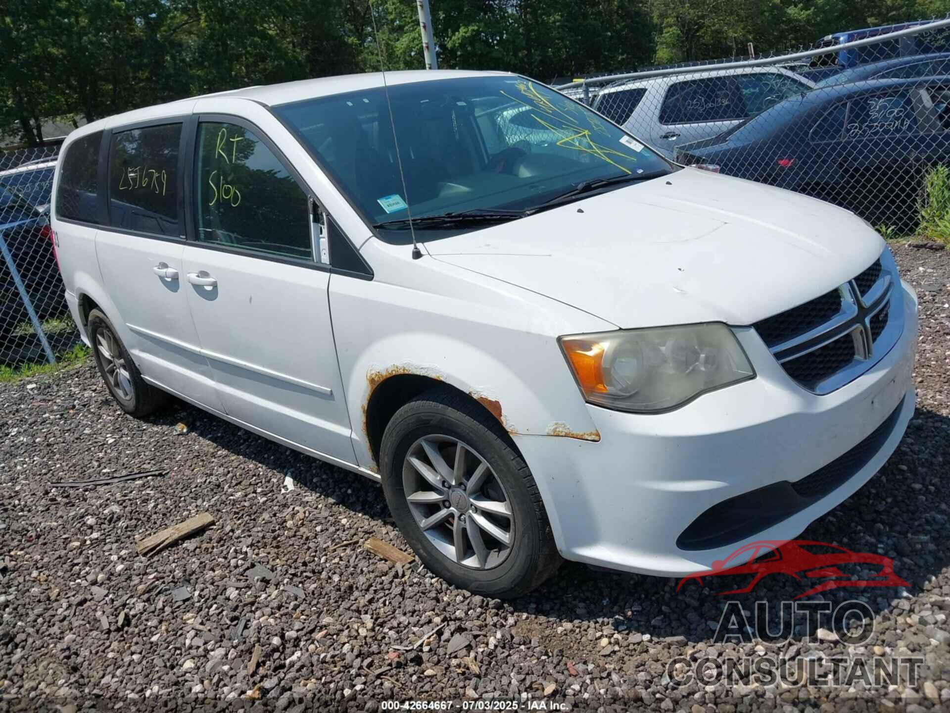 DODGE GRAND CARAVAN 2014 - 2C4RDGBG3ER193787