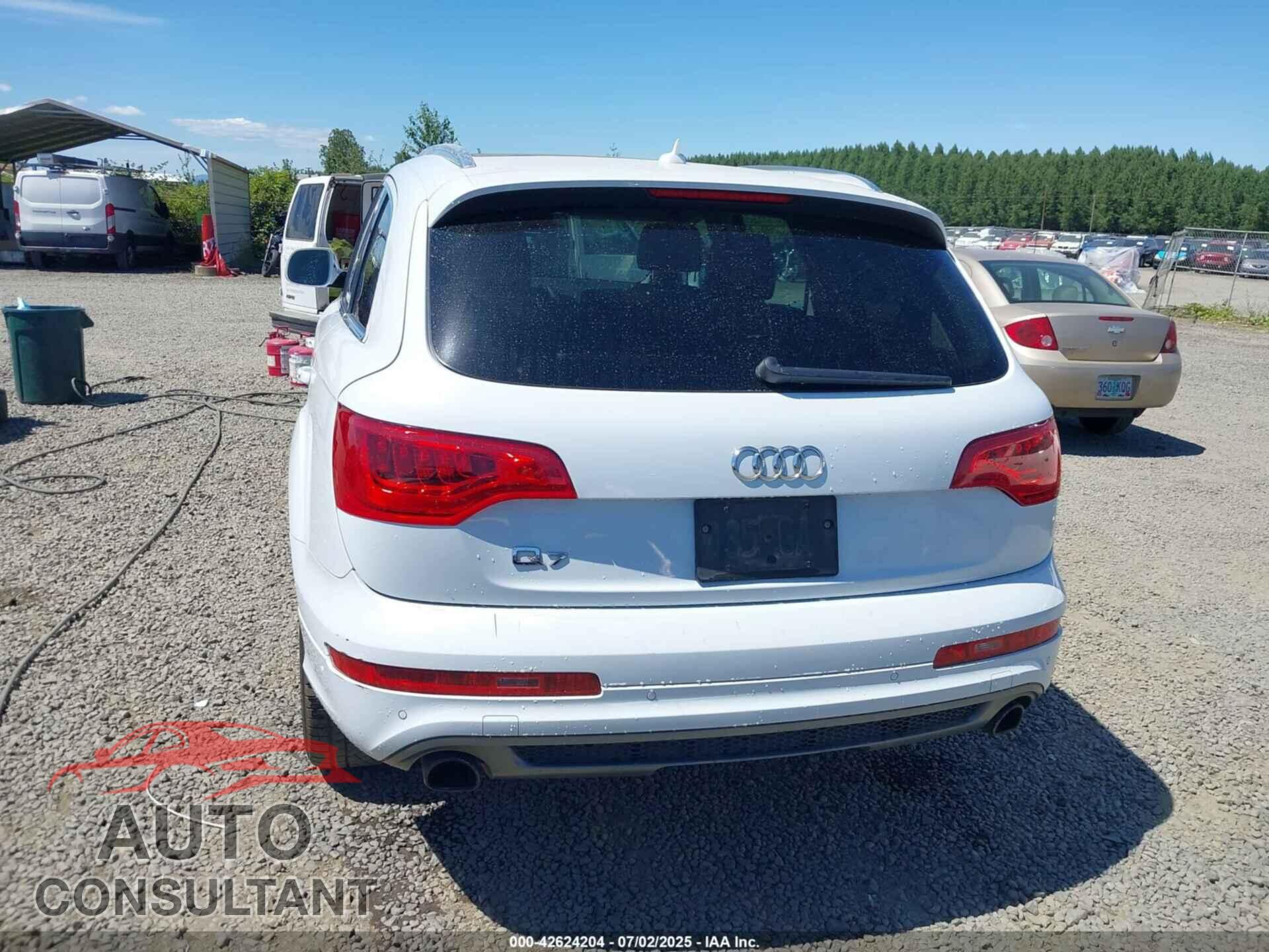 AUDI Q7 2013 - WA1DGAFE3DD002811