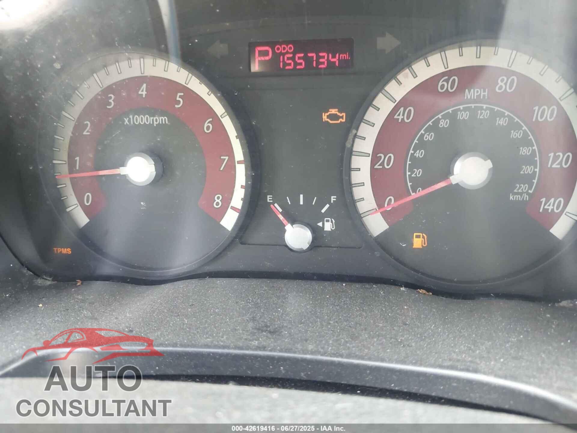KIA RIO 2011 - KNADH4A32B6923846
