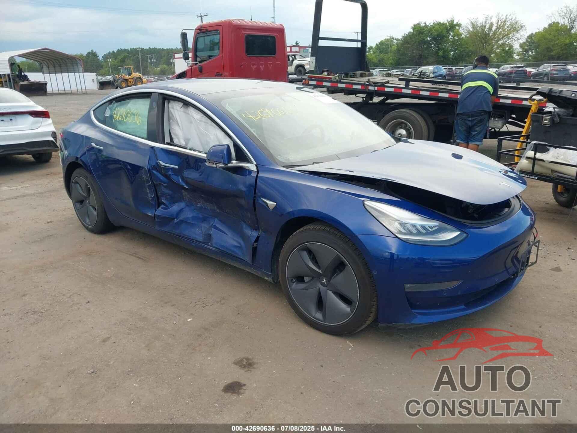 TESLA MODEL 3 2019 - 5YJ3E1EB7KF480475