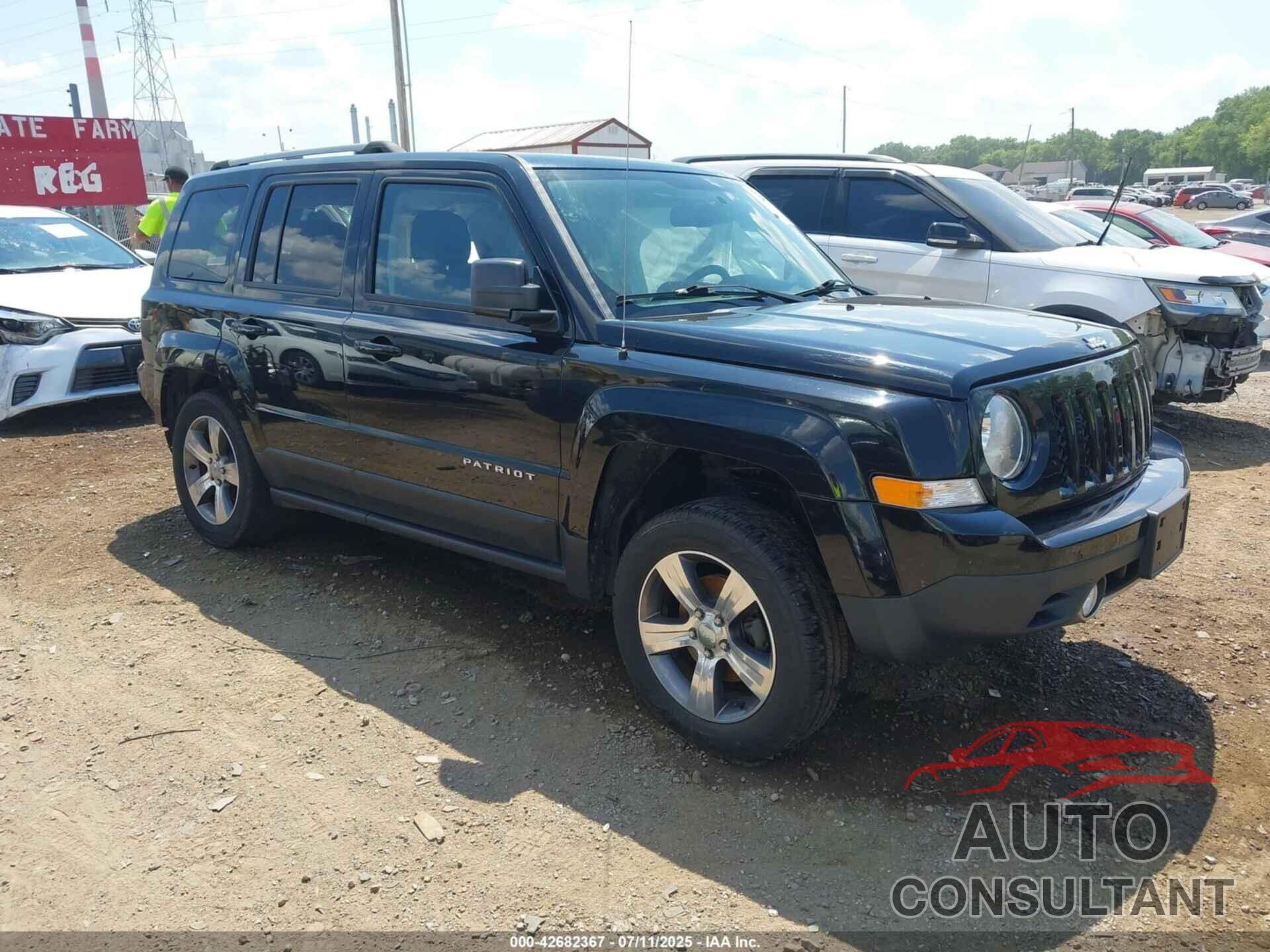 JEEP PATRIOT 2017 - 1C4NJRFBXHD114138