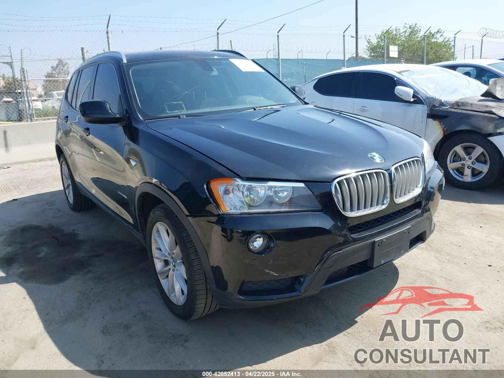 BMW X3 2013 - 5UXWX9C5XD0A27165