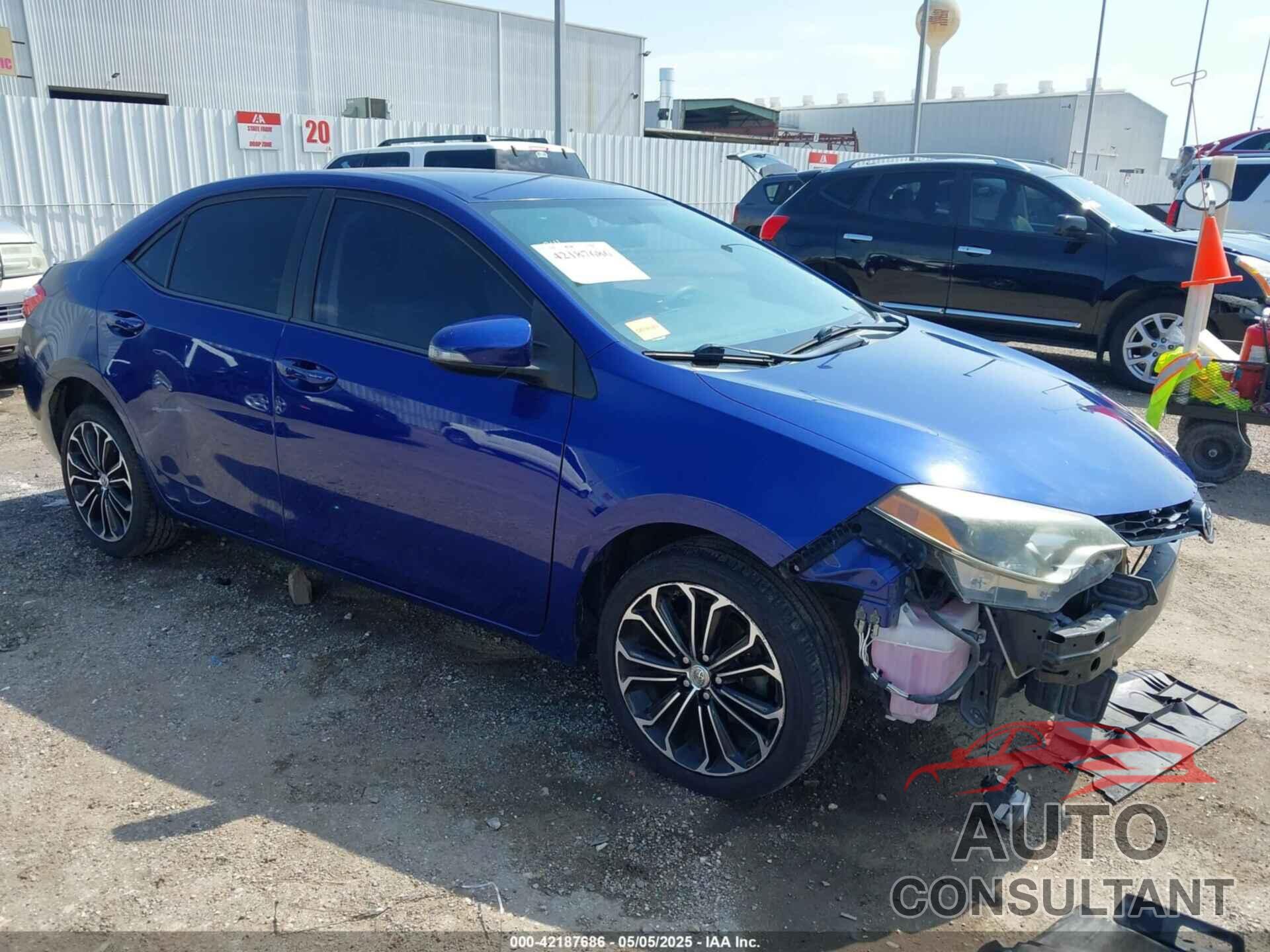 TOYOTA COROLLA 2014 - 5YFBURHE3EP058893