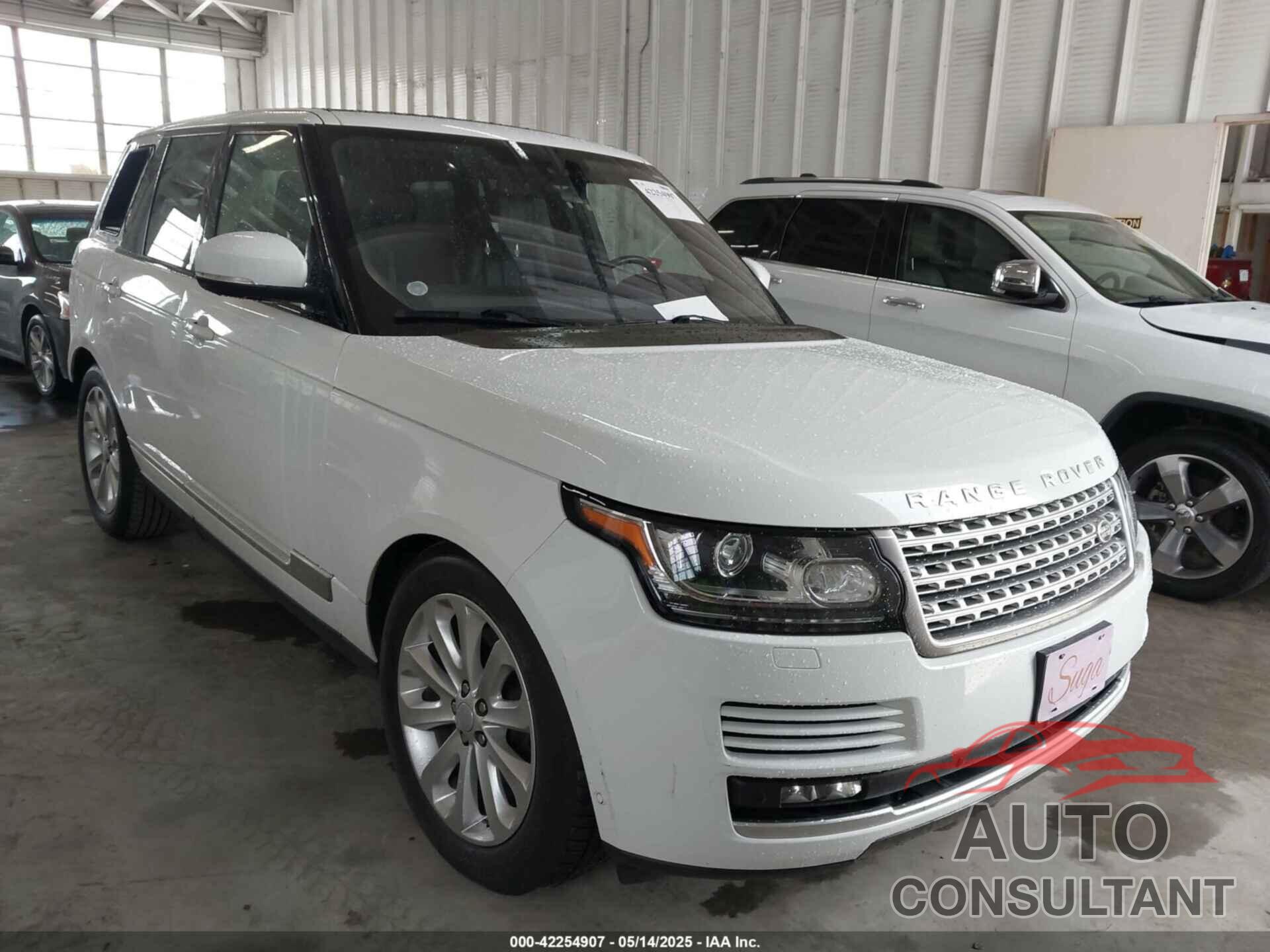 LAND ROVER RANGE ROVER 2016 - SALGS2KF0GA272731