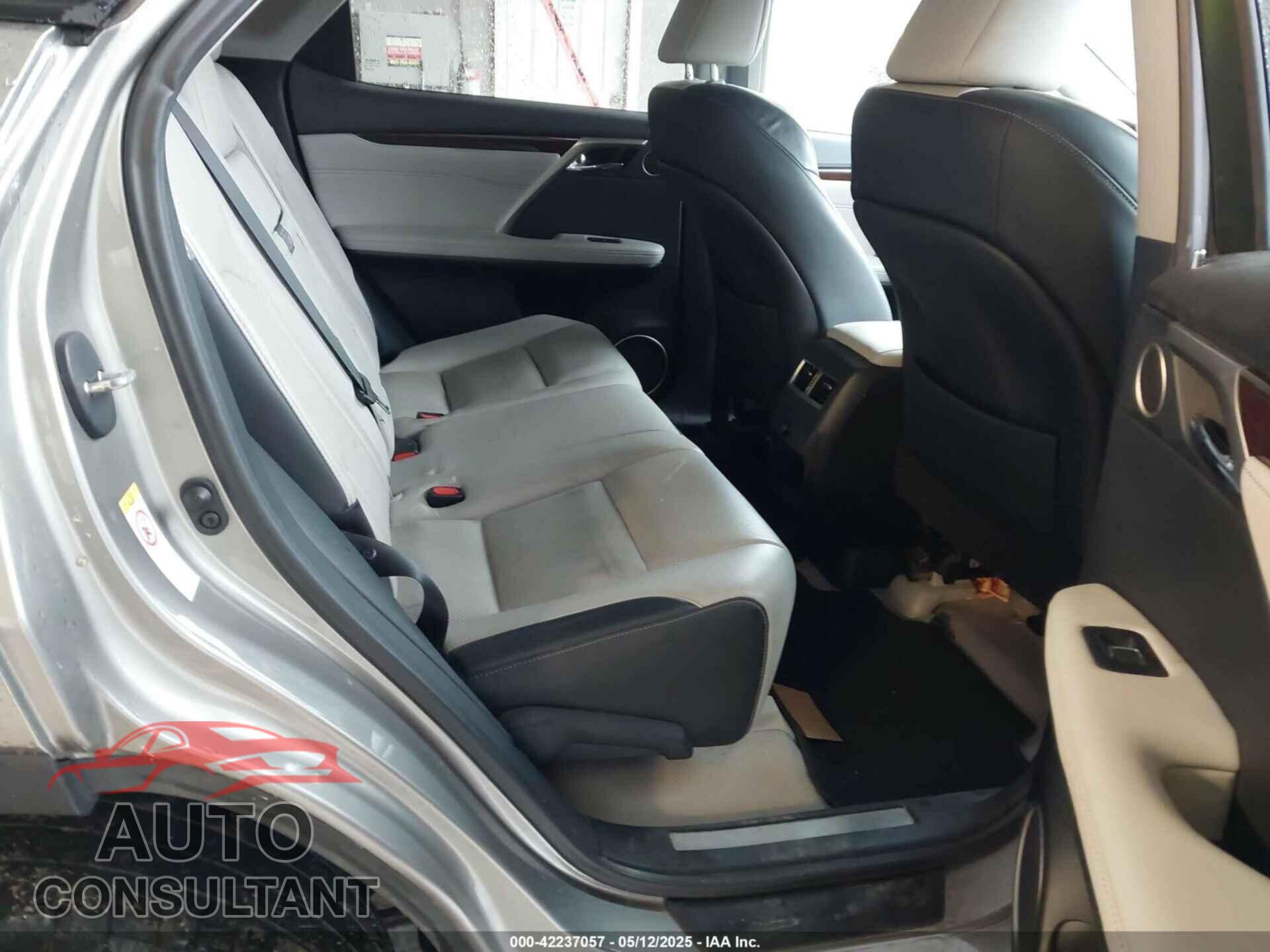 LEXUS RX 350 2017 - 2T2BZMCA9HC085864