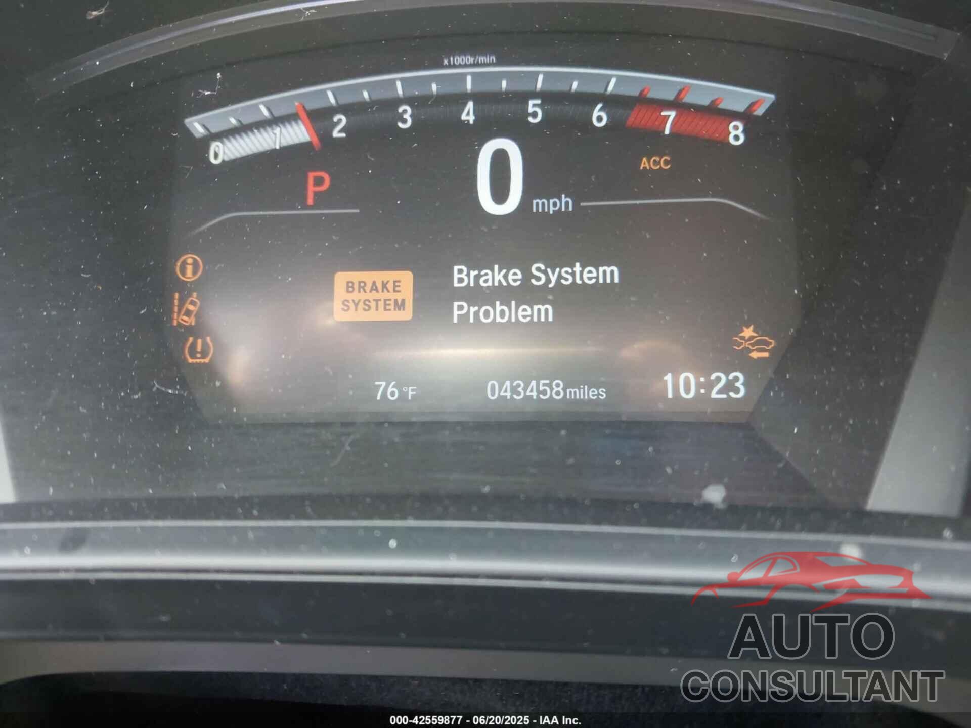 HONDA CR-V 2020 - 5J6RW1H29LA013601