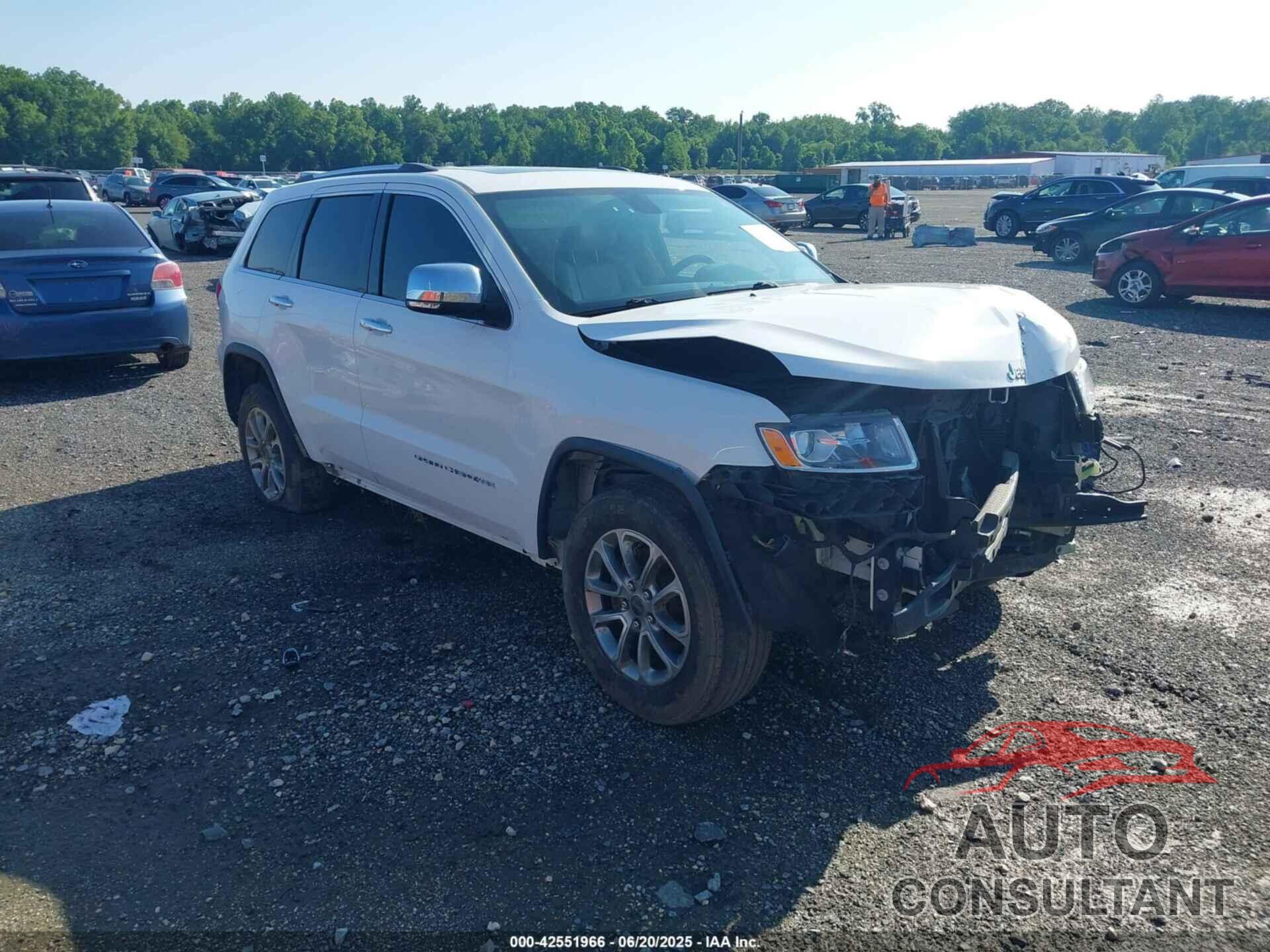 JEEP GRAND CHEROKEE 2014 - 1C4RJFBG4EC363456