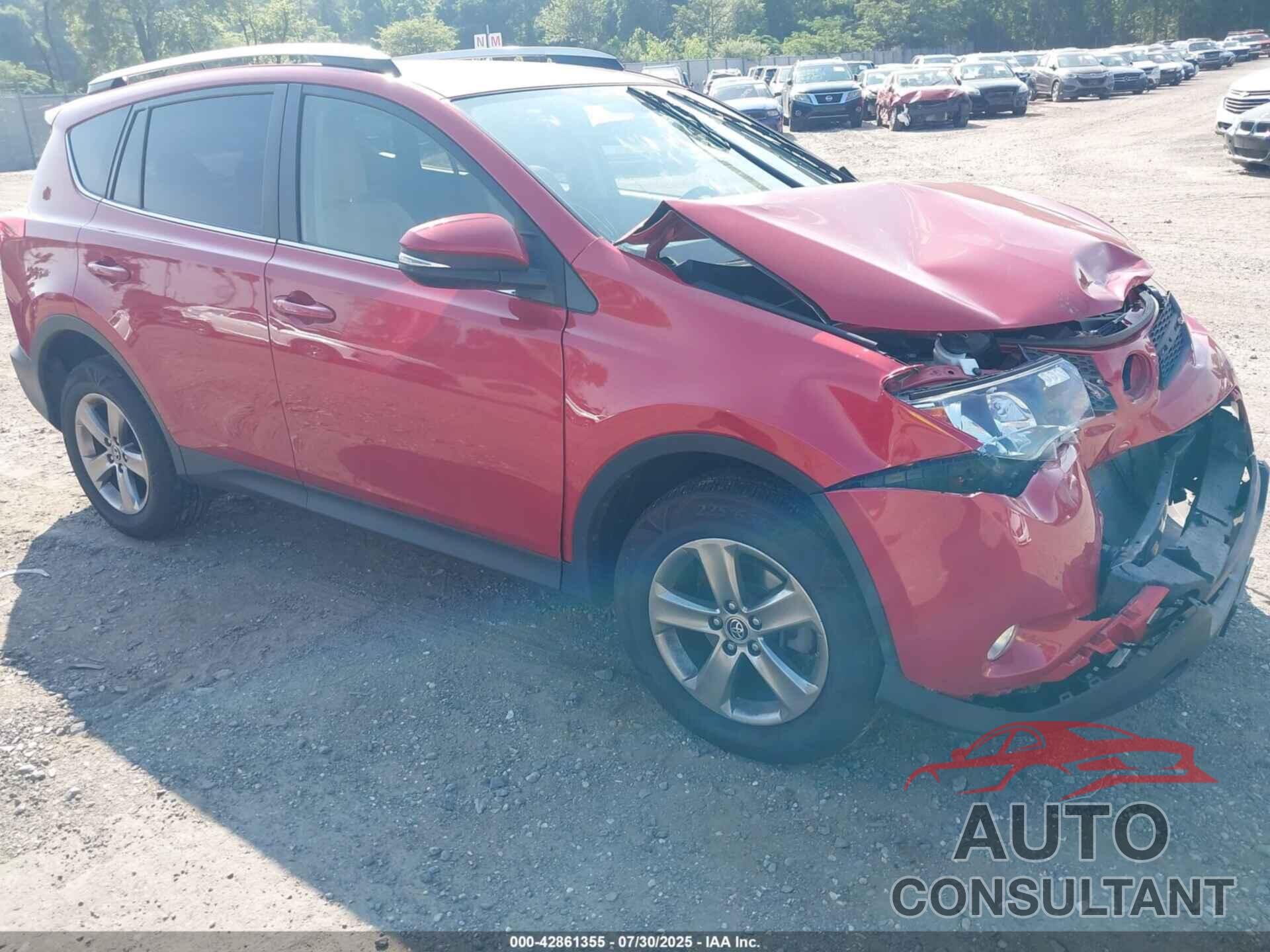 TOYOTA RAV4 2015 - JTMRFREV9FD162645