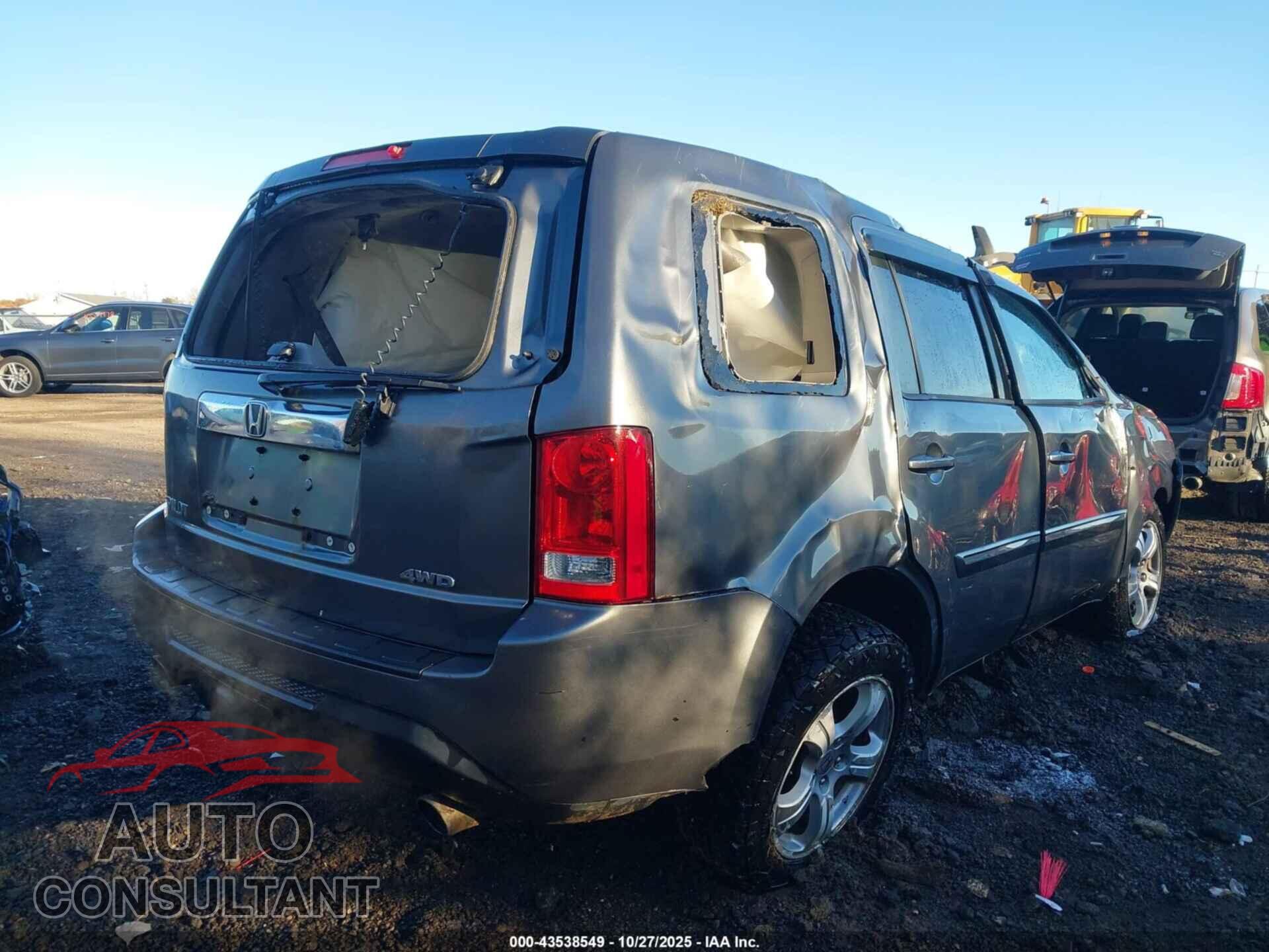 HONDA PILOT 2012 - 5FNYF4H46CB004592