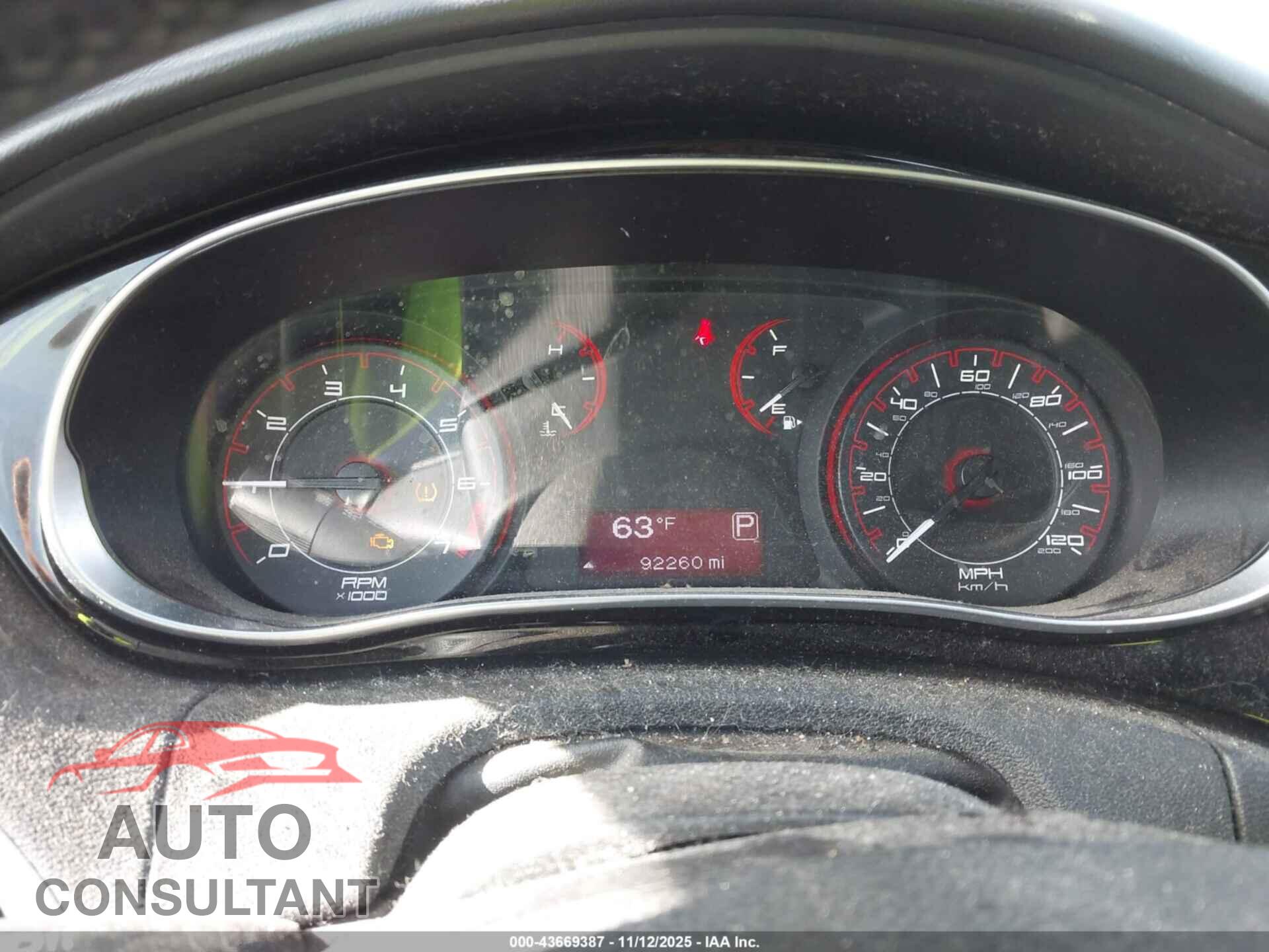 DODGE DART 2013 - 1C3CDFBA4DD288053