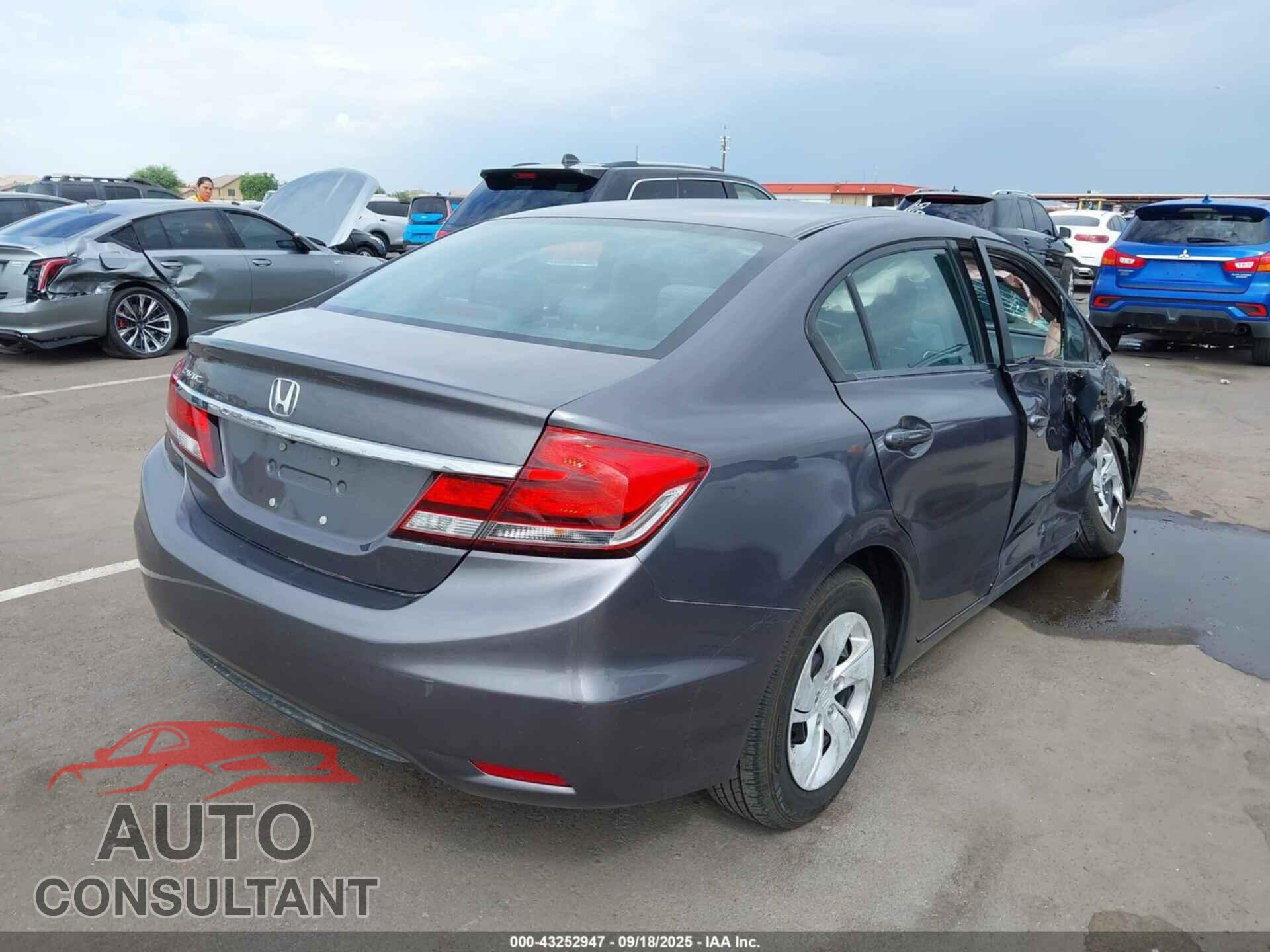 HONDA CIVIC 2015 - 19XFB2F53FE255437