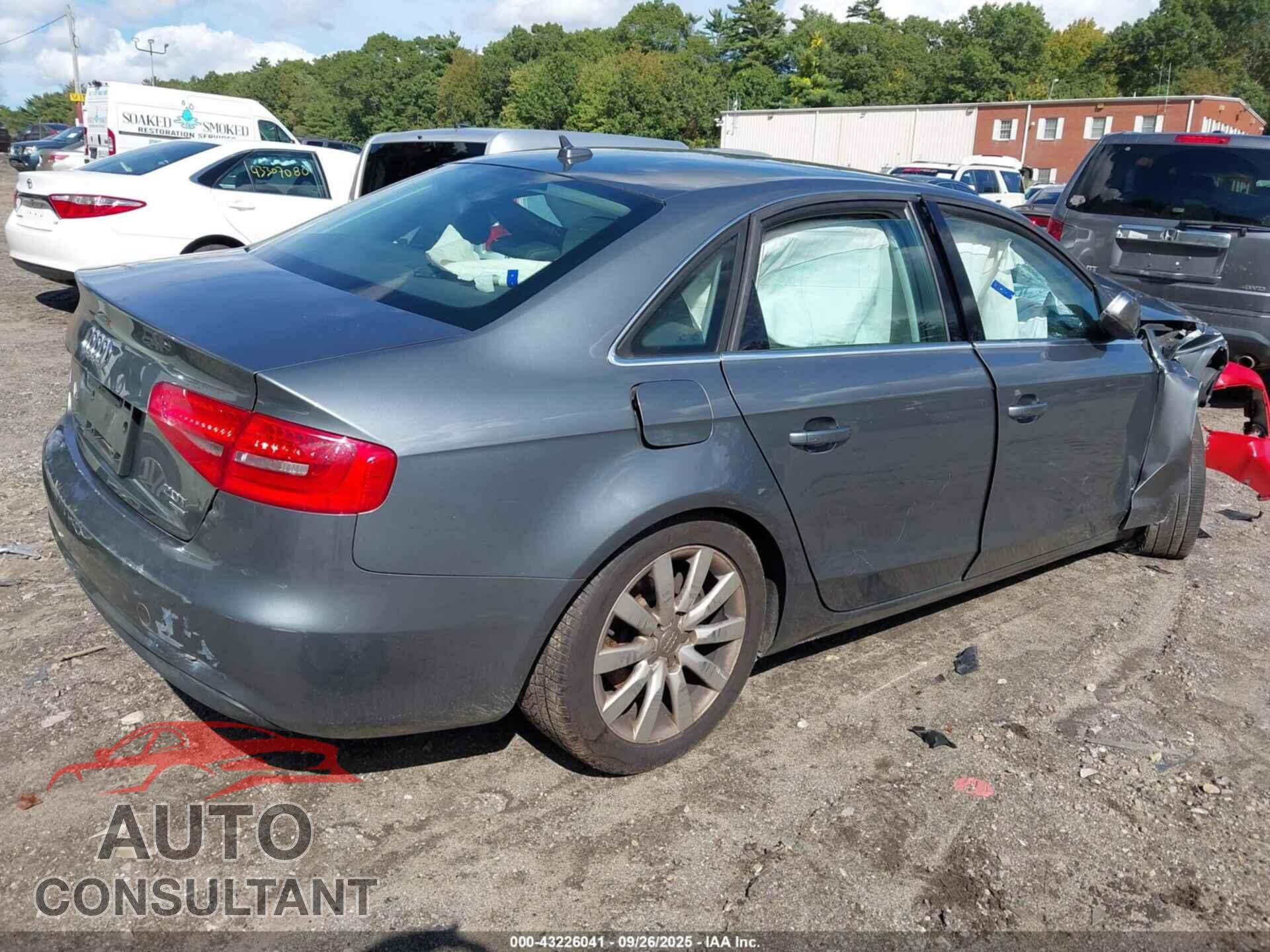 AUDI A4 2013 - WAUBFAFL6DN032701