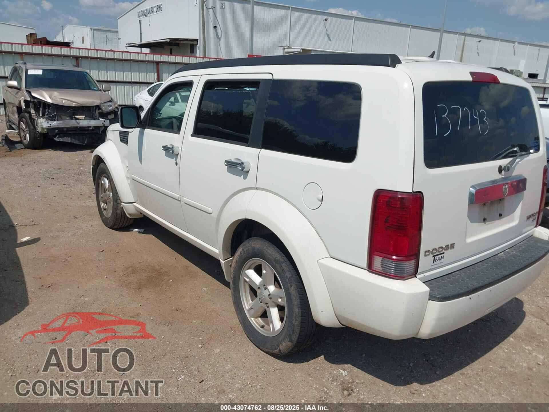 DODGE NITRO 2010 - 1D4PT5GK0AW137743