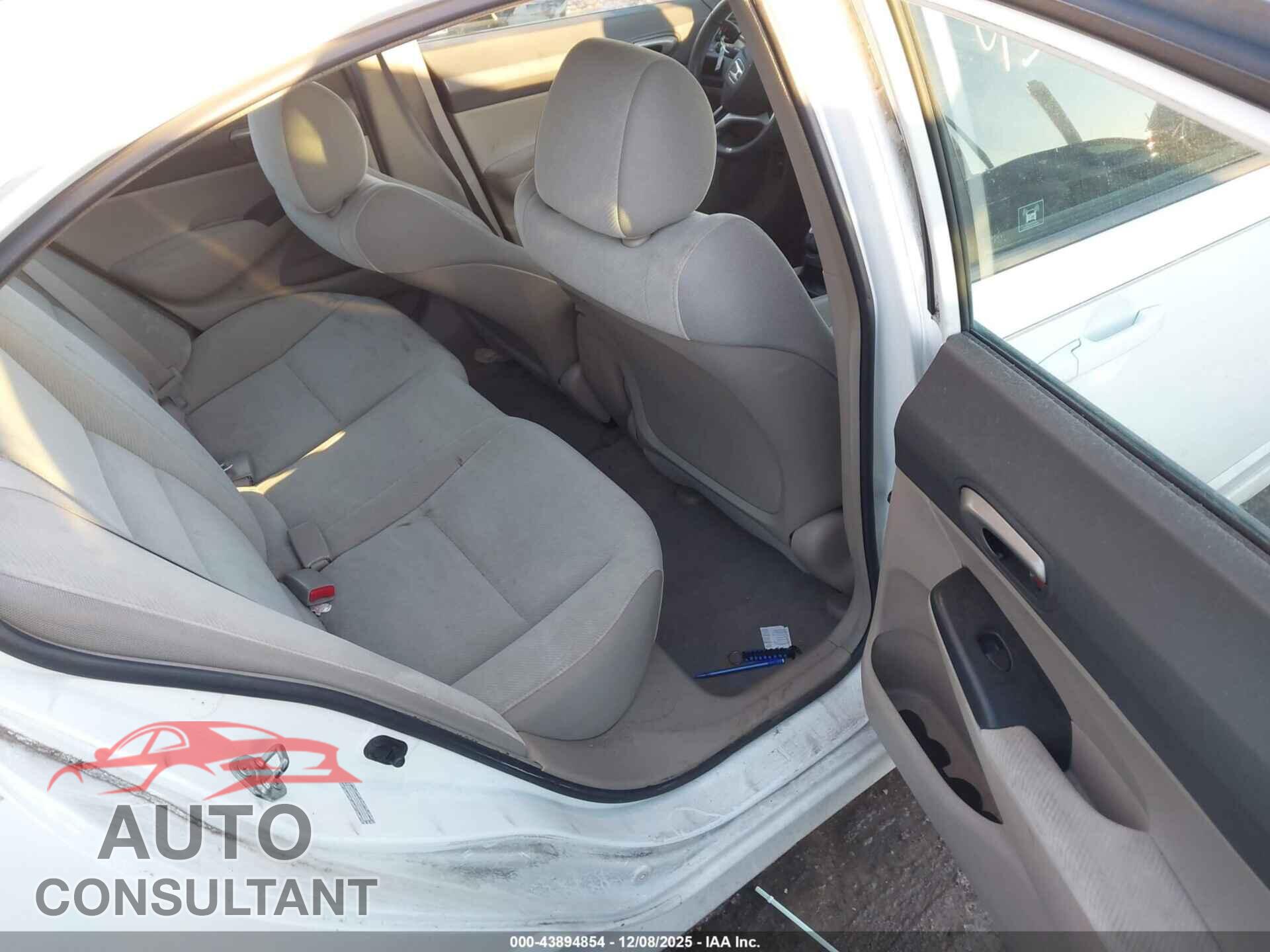 HONDA CIVIC 2009 - 19XFA16549E005240