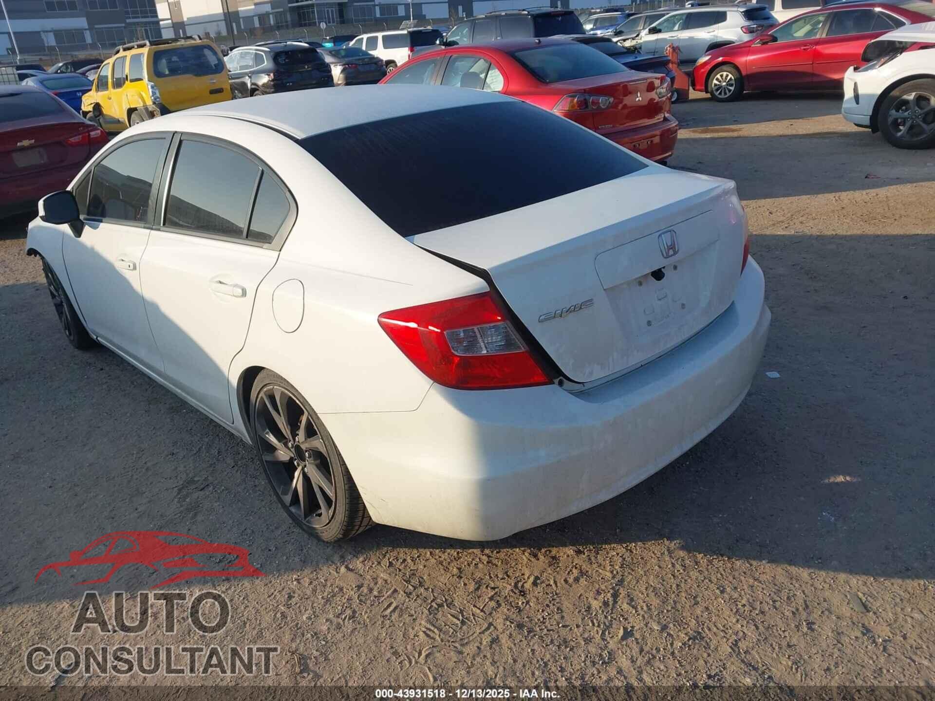 HONDA CIVIC 2012 - 19XFB2F53CE044010