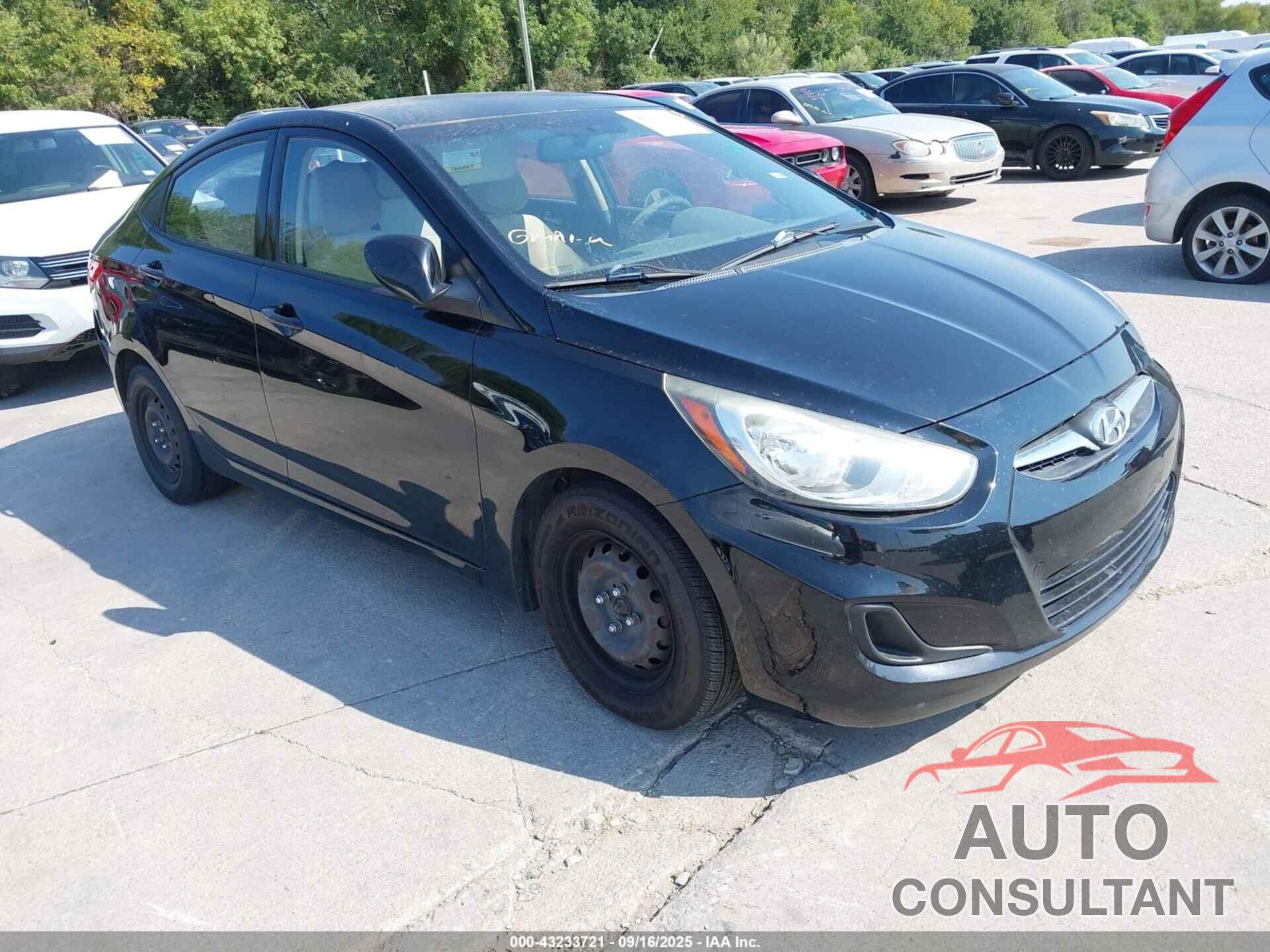 HYUNDAI ACCENT 2013 - KMHCT4AE0DU413665
