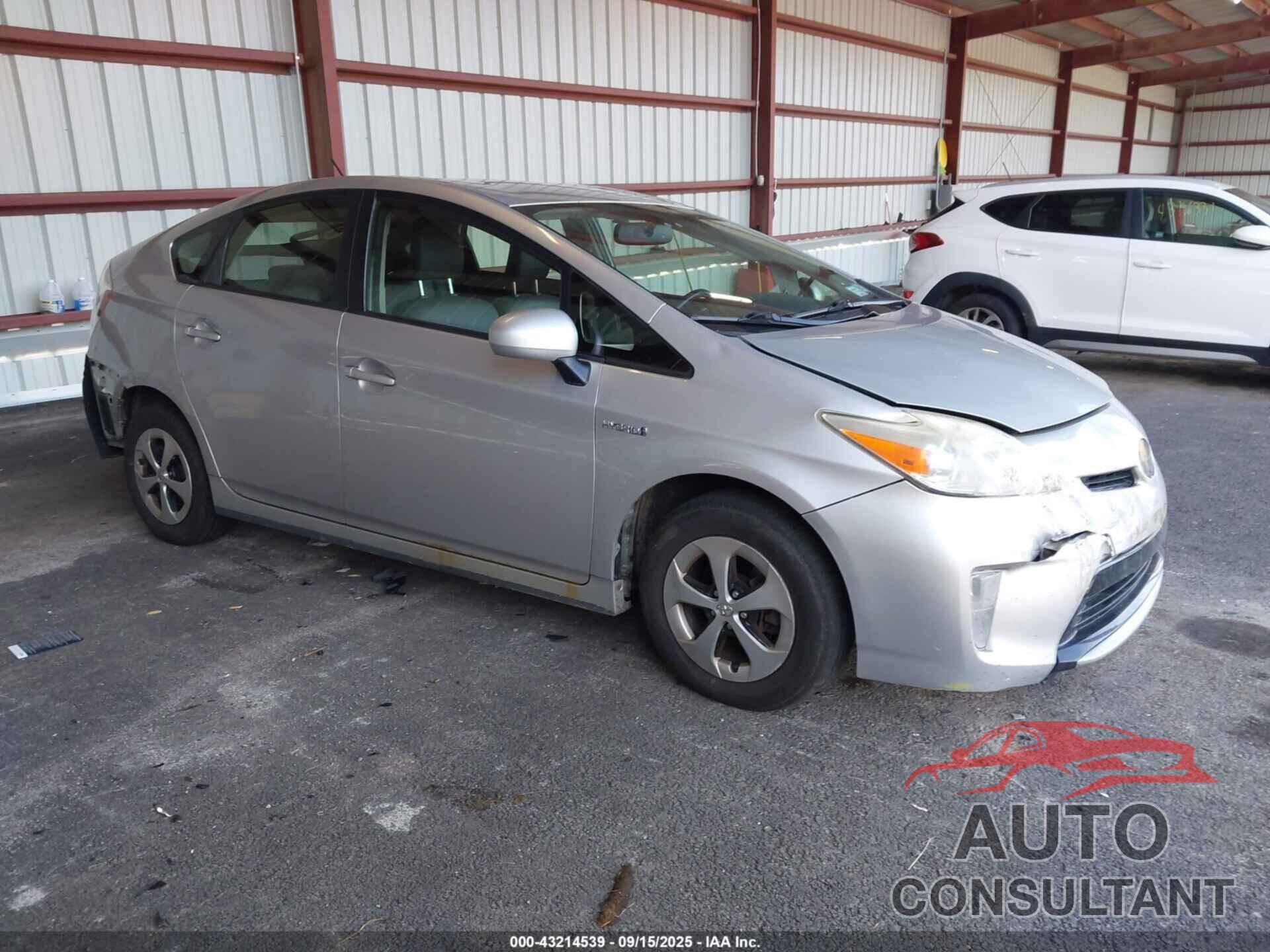 TOYOTA PRIUS 2013 - JTDKN3DU9D5631668