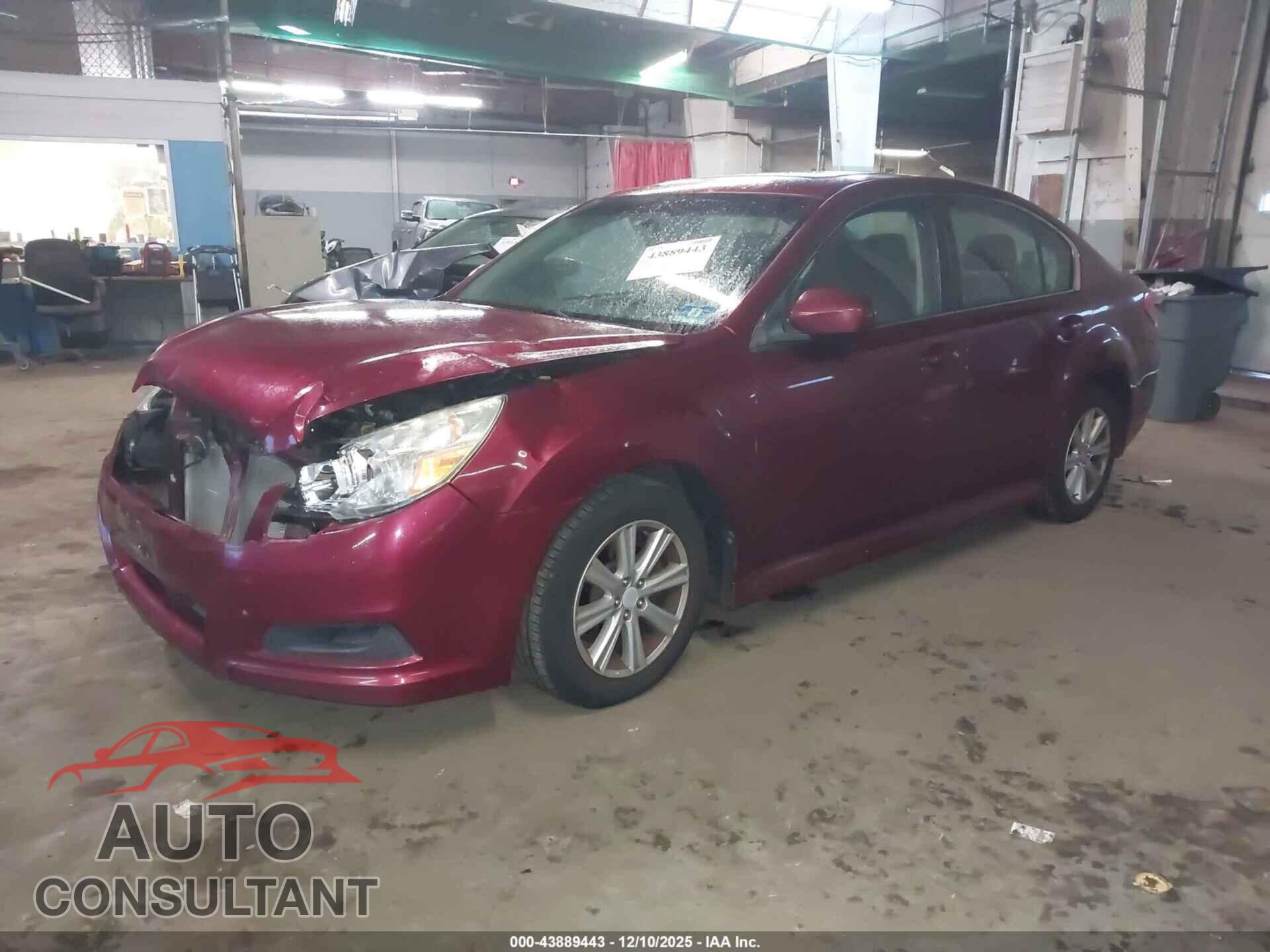 SUBARU LEGACY 2012 - 4S3BMBB64C3028591