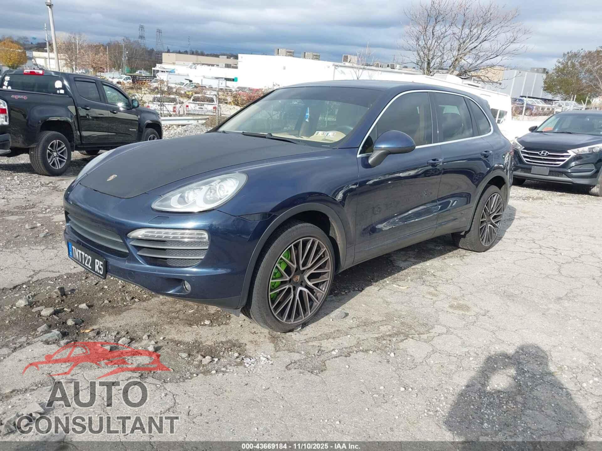 PORSCHE CAYENNE 2011 - WP1AB2A23BLA42737