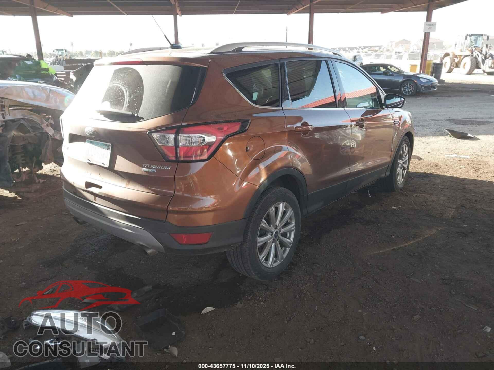 FORD ESCAPE 2017 - 1FMCU9JD2HUD74536