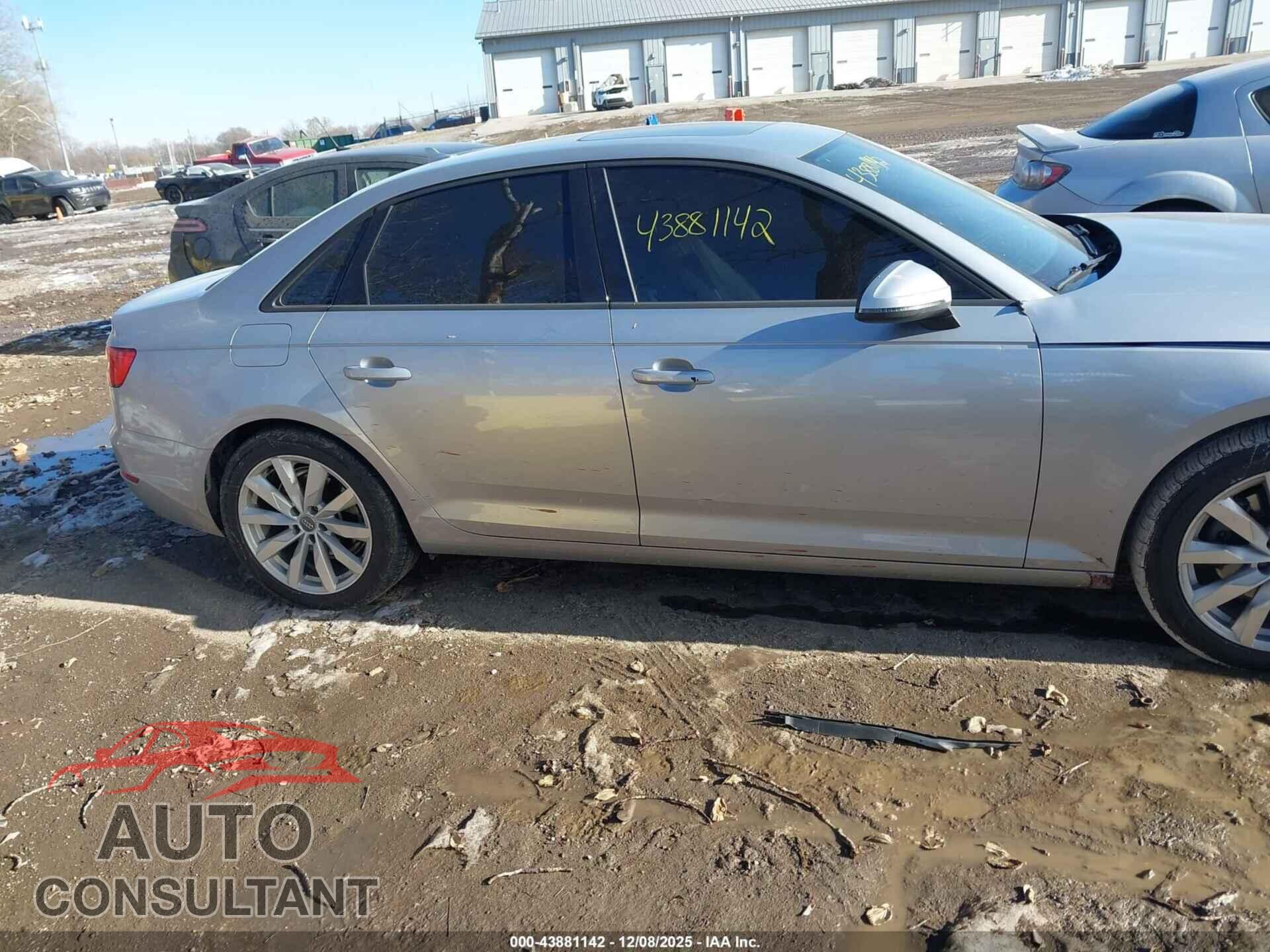 AUDI A4 2017 - WAUGMAF43HA149802