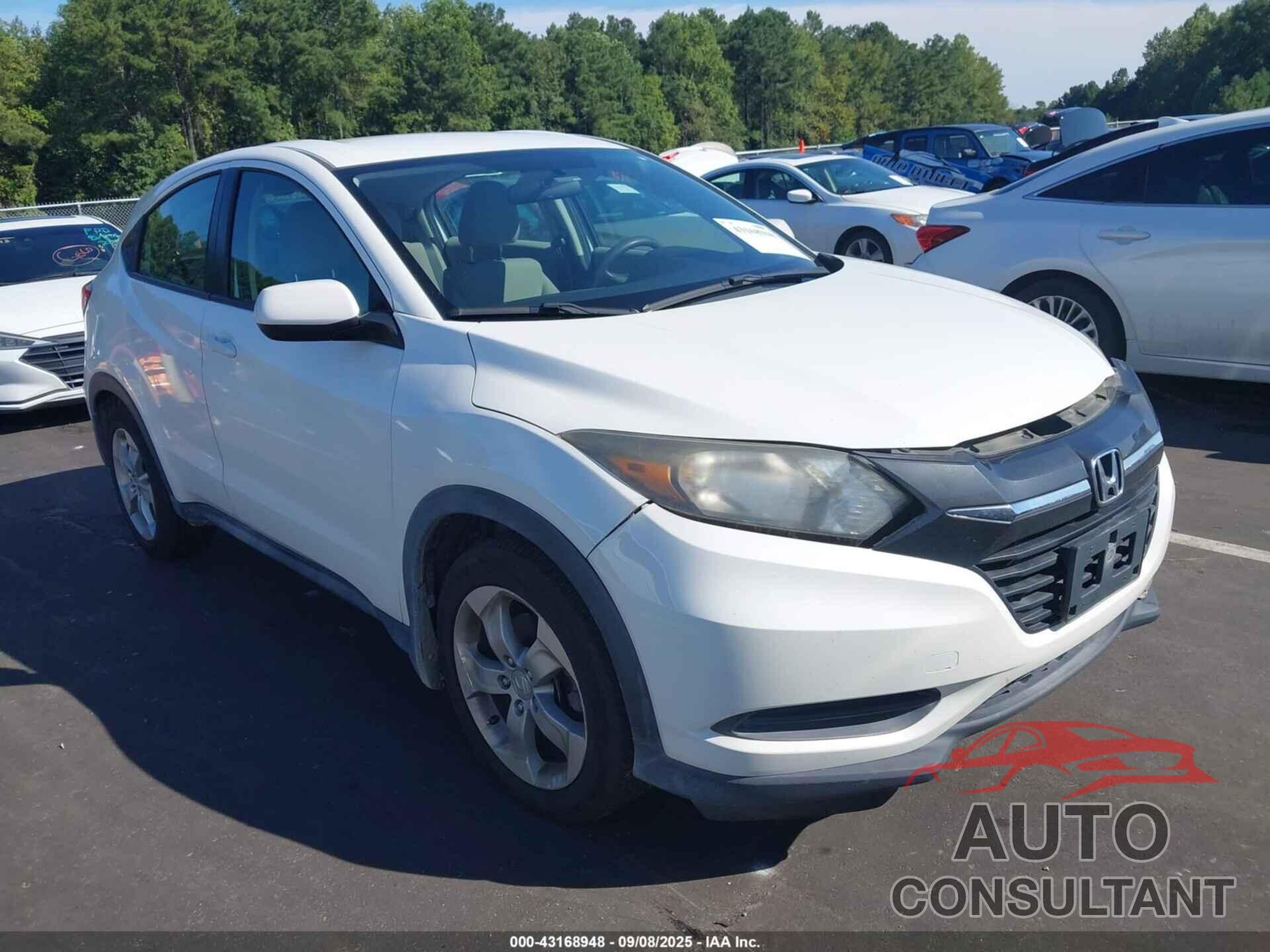 HONDA HR-V 2016 - 3CZRU5H34GM710253