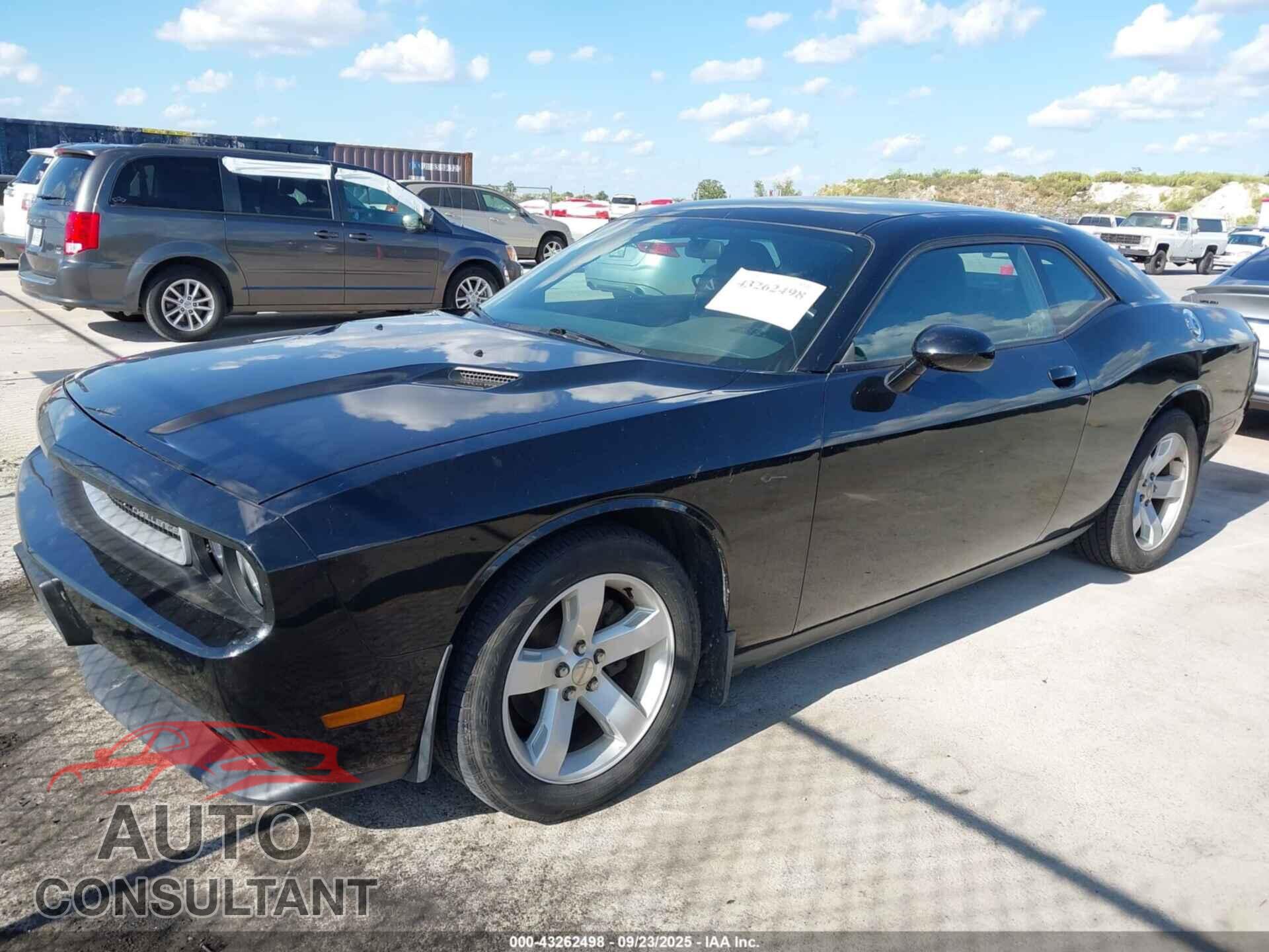 DODGE CHALLENGER 2012 - 2C3CDYAG4CH292185