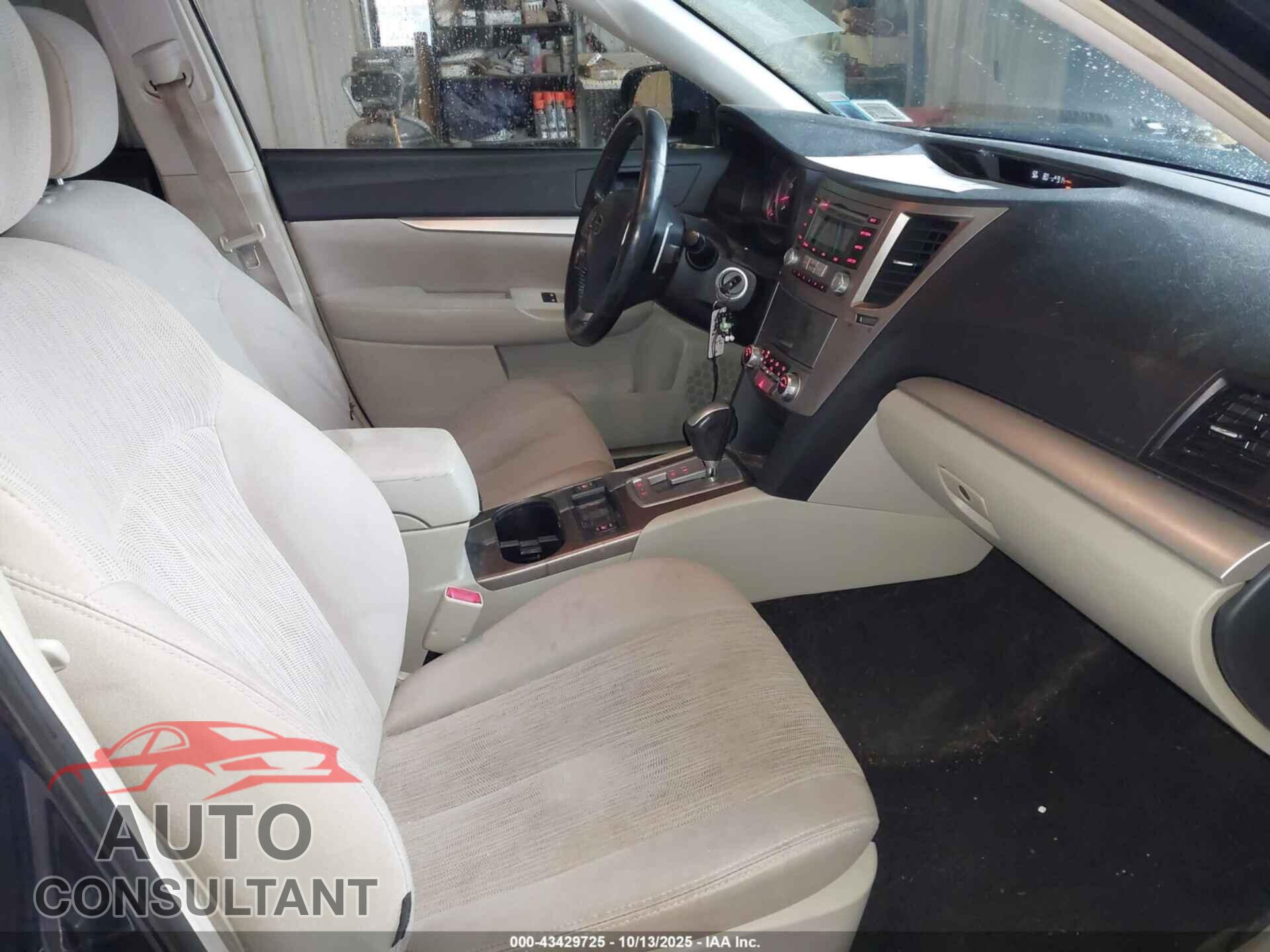 SUBARU OUTBACK 2013 - 4S4BRBCC2D3316919