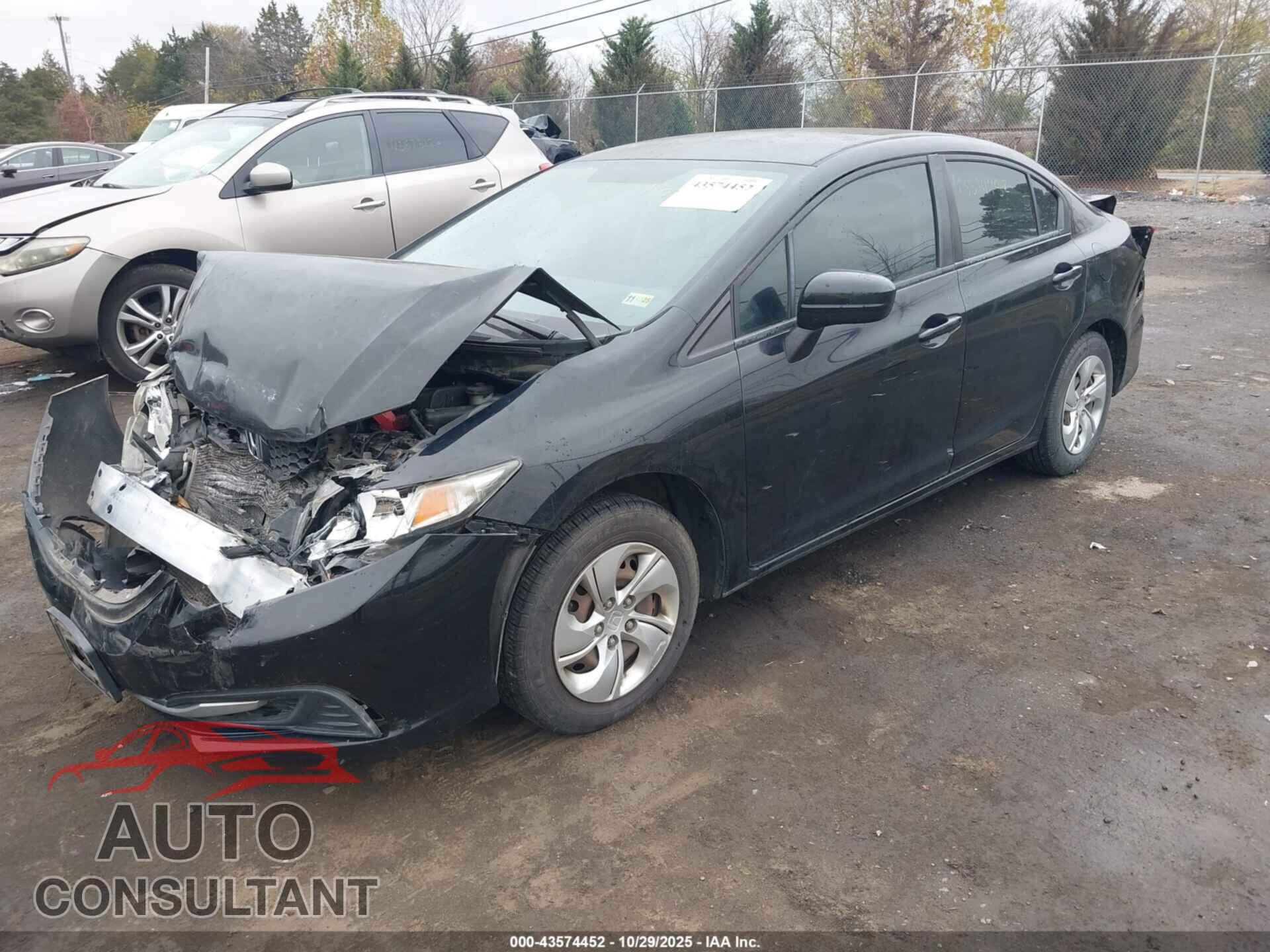 HONDA CIVIC 2015 - 2HGFB2F58FH544836