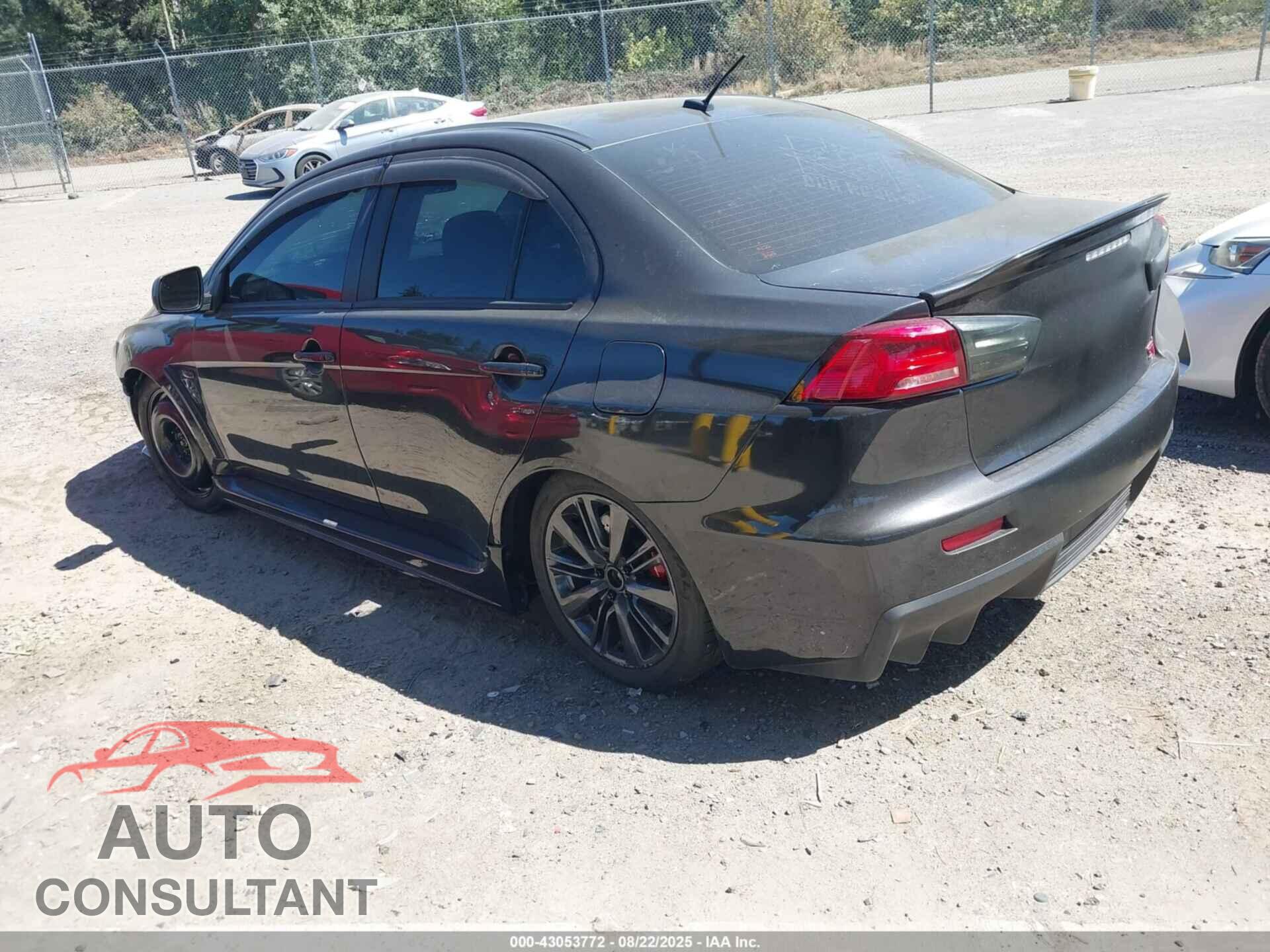 MITSUBISHI LANCER EVOLUTION 2015 - JA32W8FV0FU024548