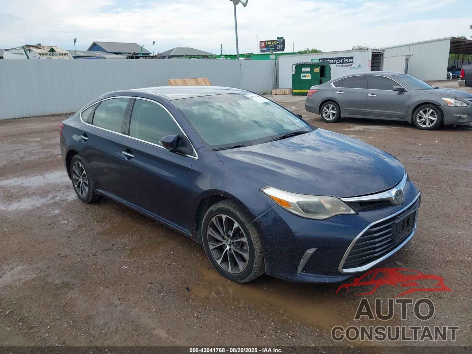 TOYOTA AVALON 2018 - 4T1BK1EB0JU280754