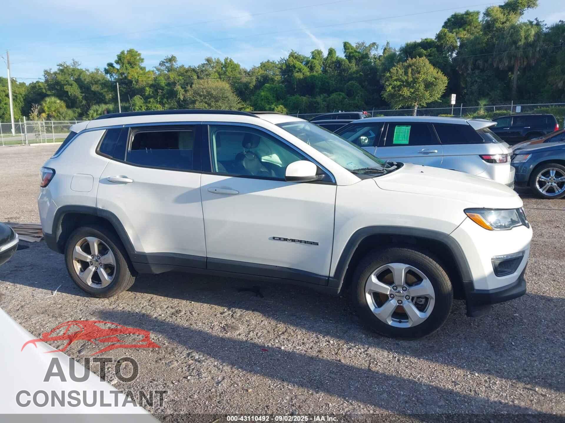 JEEP NEW COMPASS 2017 - 3C4NJDBB7HT651827