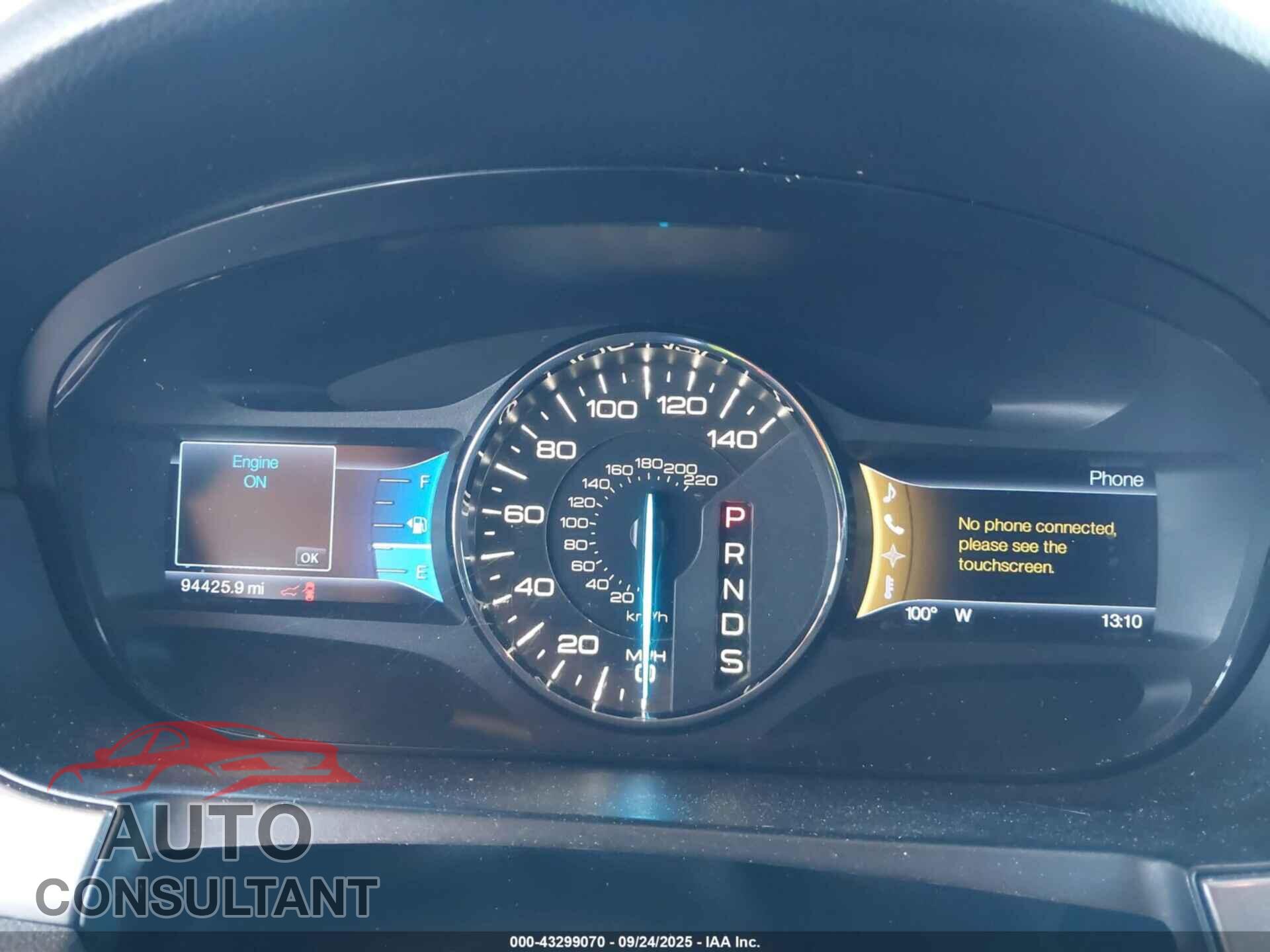 FORD EDGE 2013 - 2FMDK3AK8DBE38021