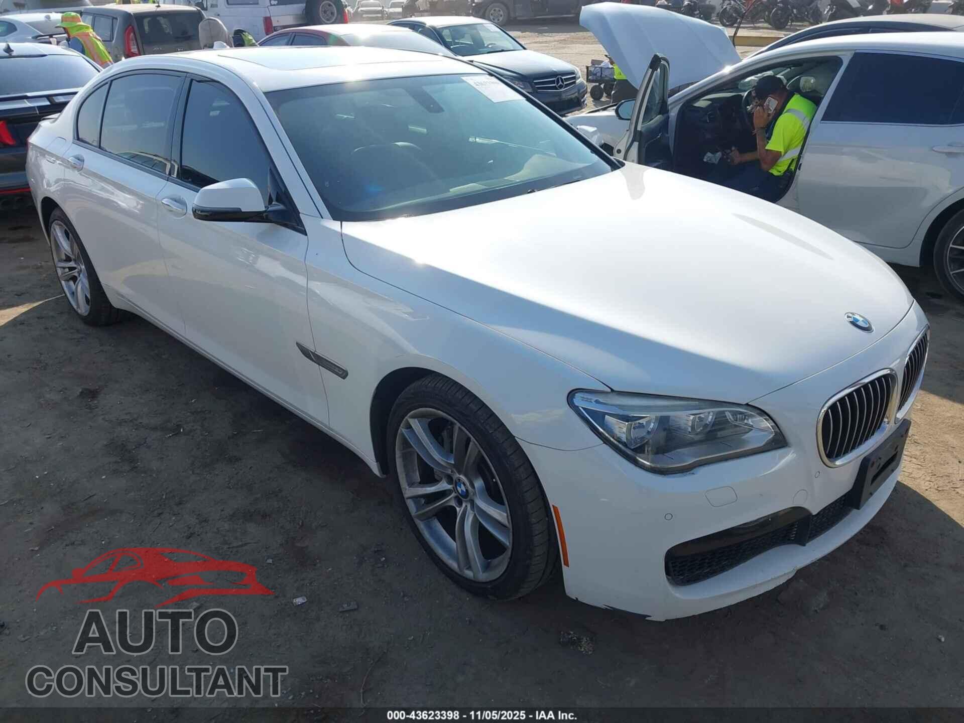 BMW 740LI 2013 - WBAYE4C52DD137312