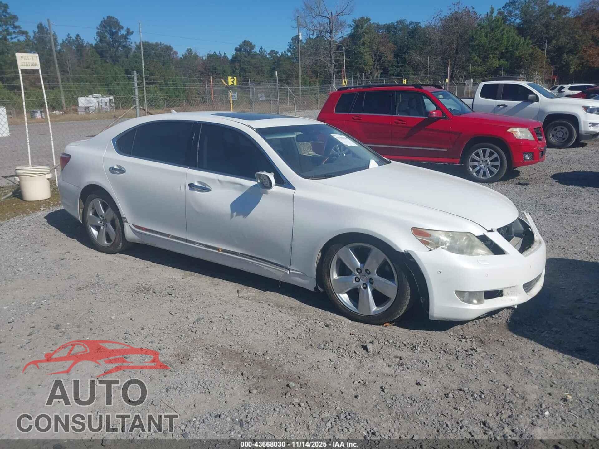 LEXUS LS 460 2010 - JTHGL5EF8A5037431