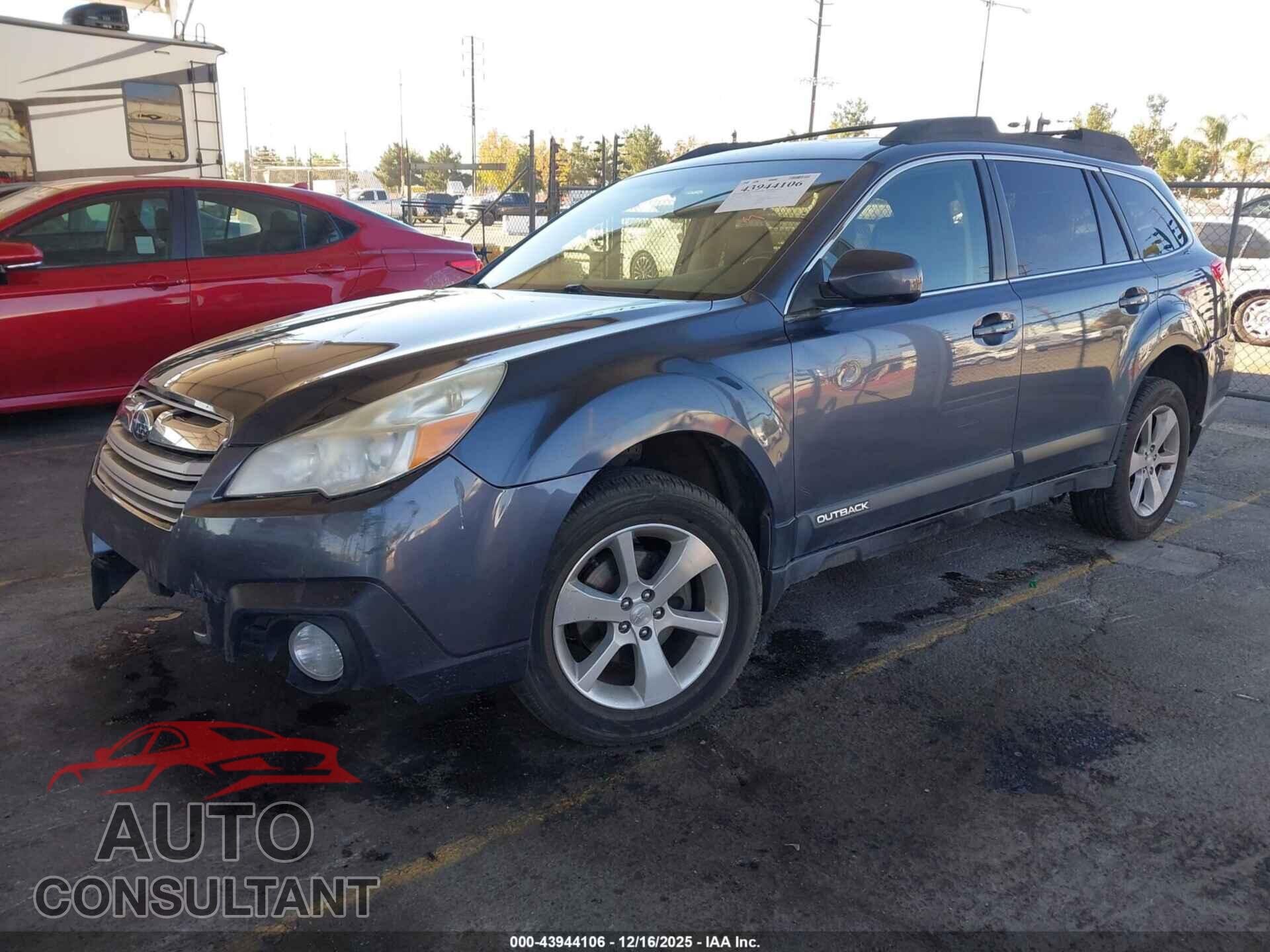 SUBARU OUTBACK 2014 - 4S4BRBLC7E3229924