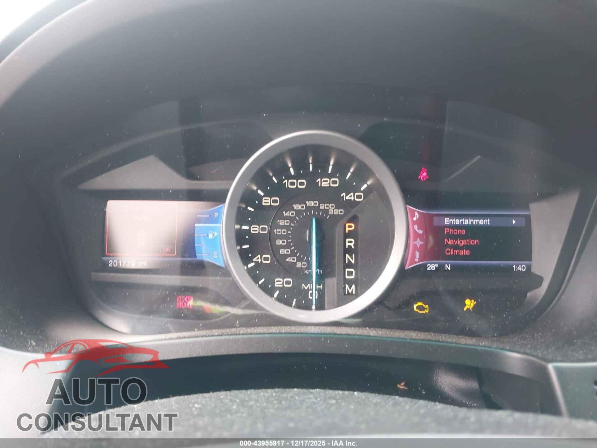 FORD EXPLORER 2013 - 1FM5K8D80DGB45742